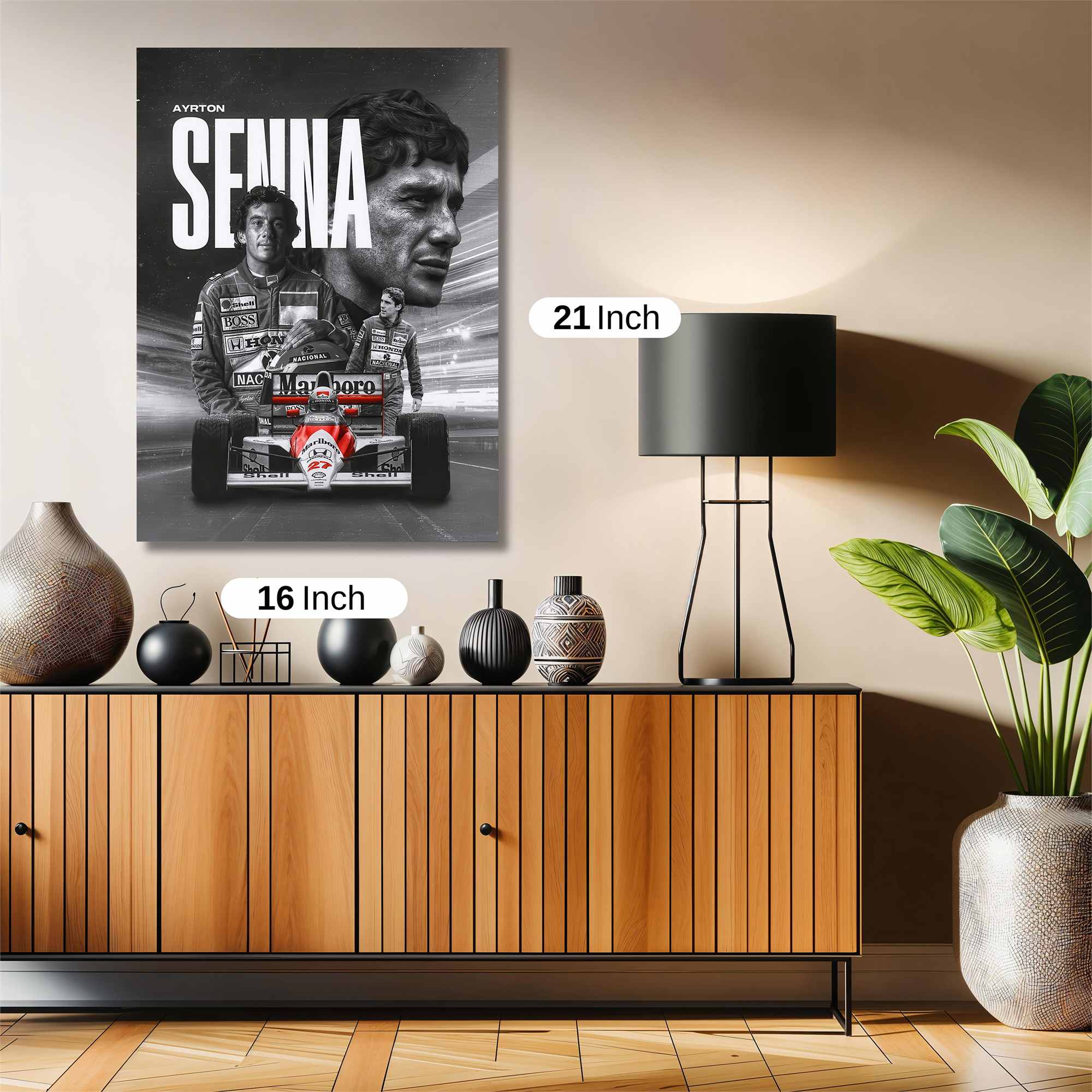 Senna Legend Safe Wall Magnetic / M