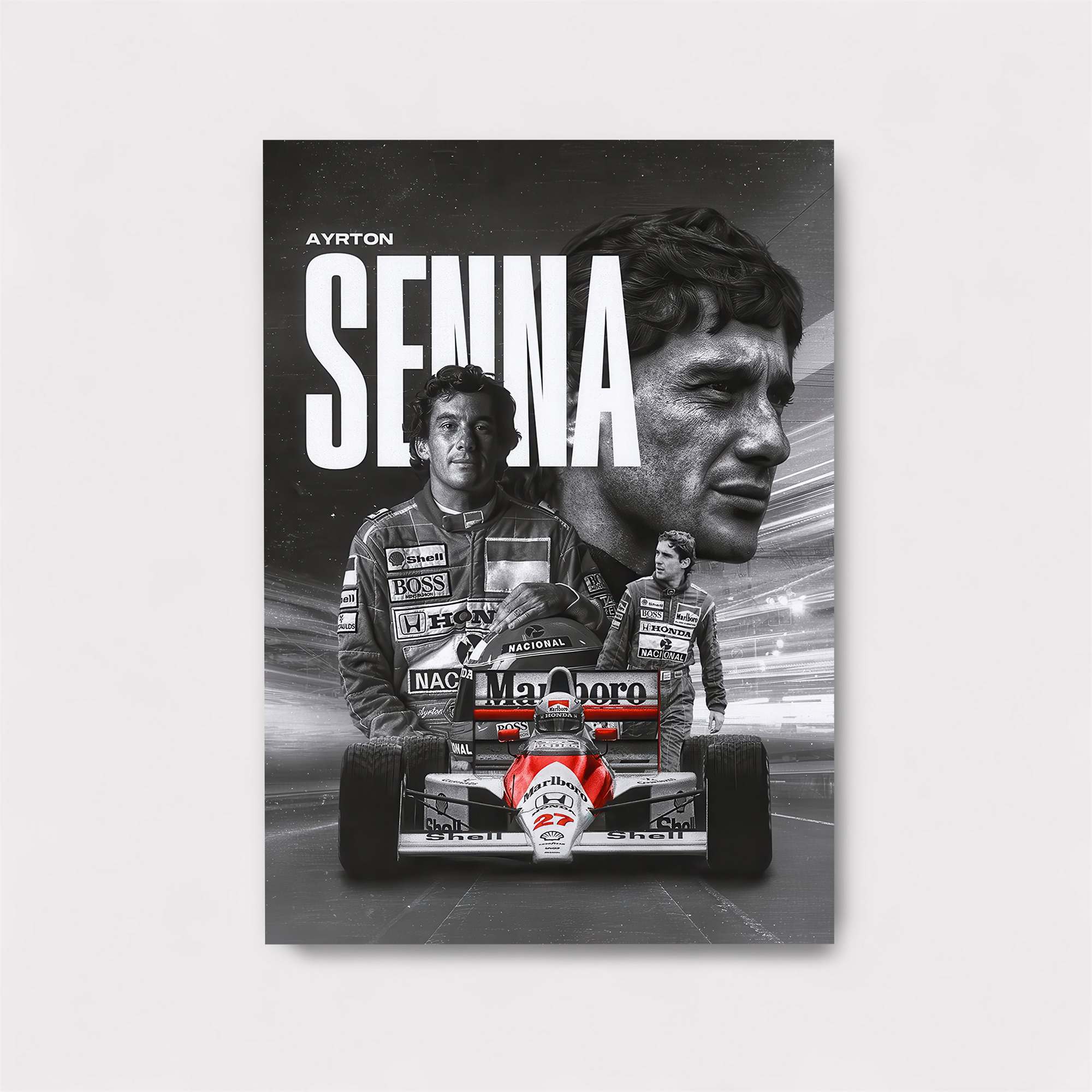 Senna Legend Safe Wall Magnetic / M
