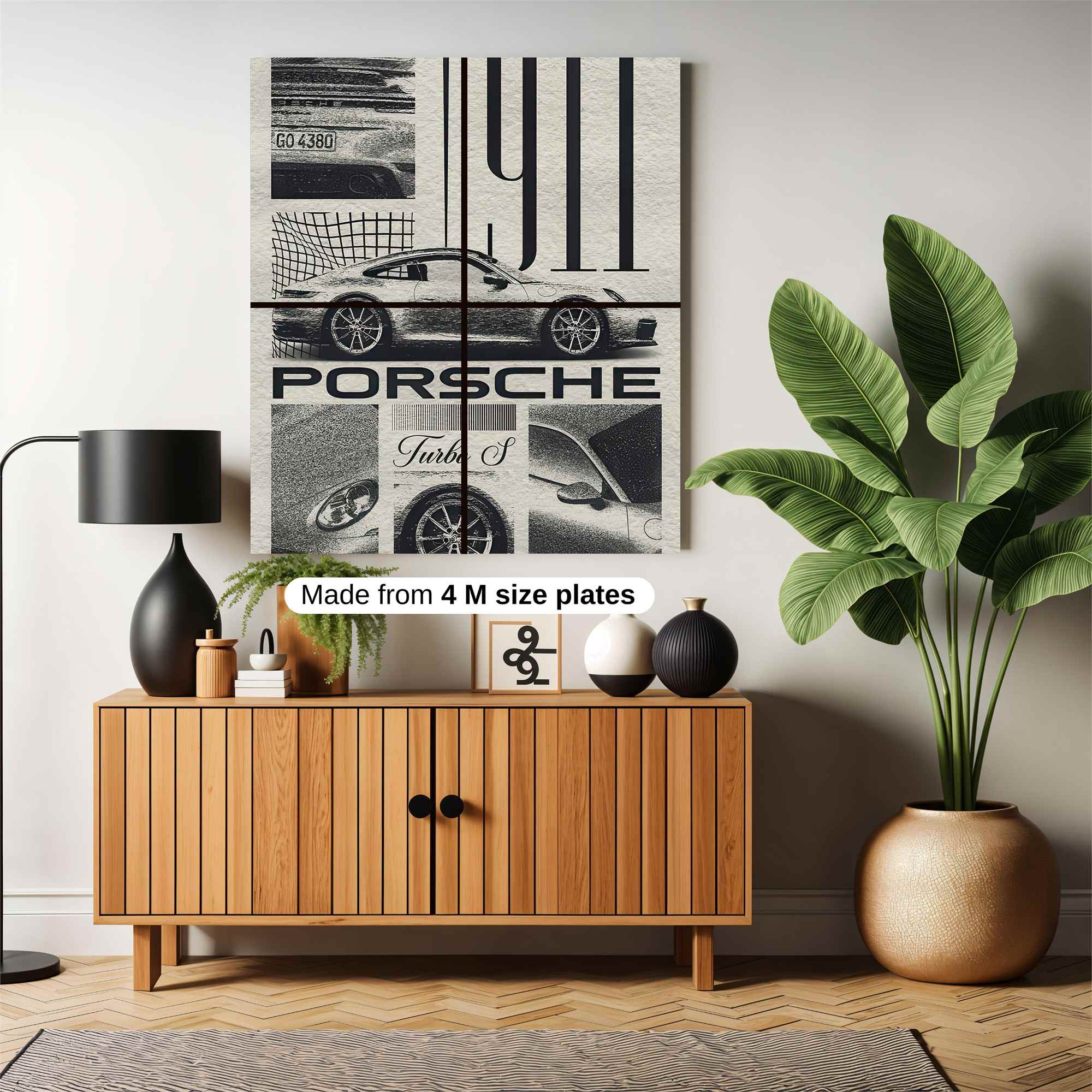 Porsche Elegance Safe Wall Magnetic / M
