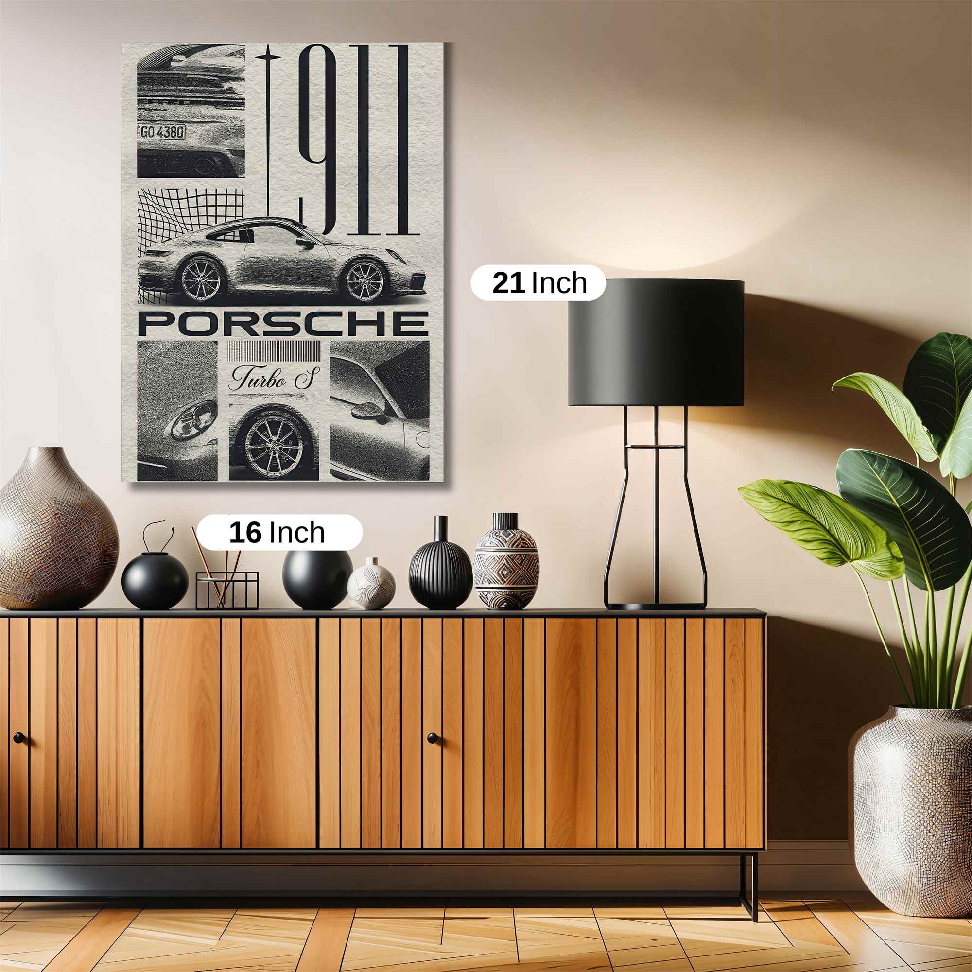Porsche Elegance Safe Wall Magnetic / M