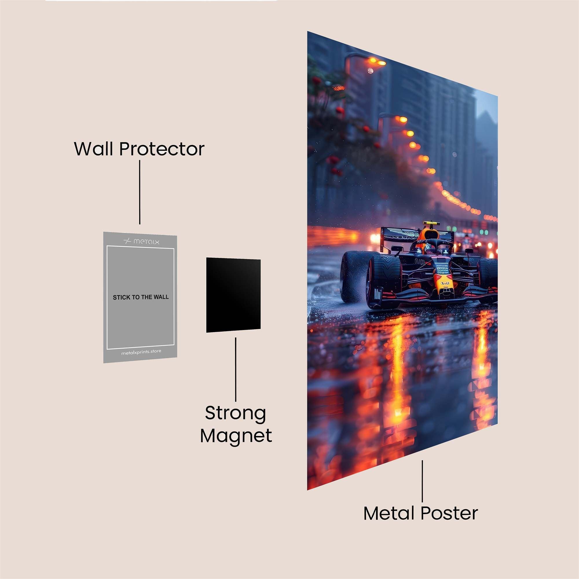 Verstappen Velocity Safe Wall Magnetic / M