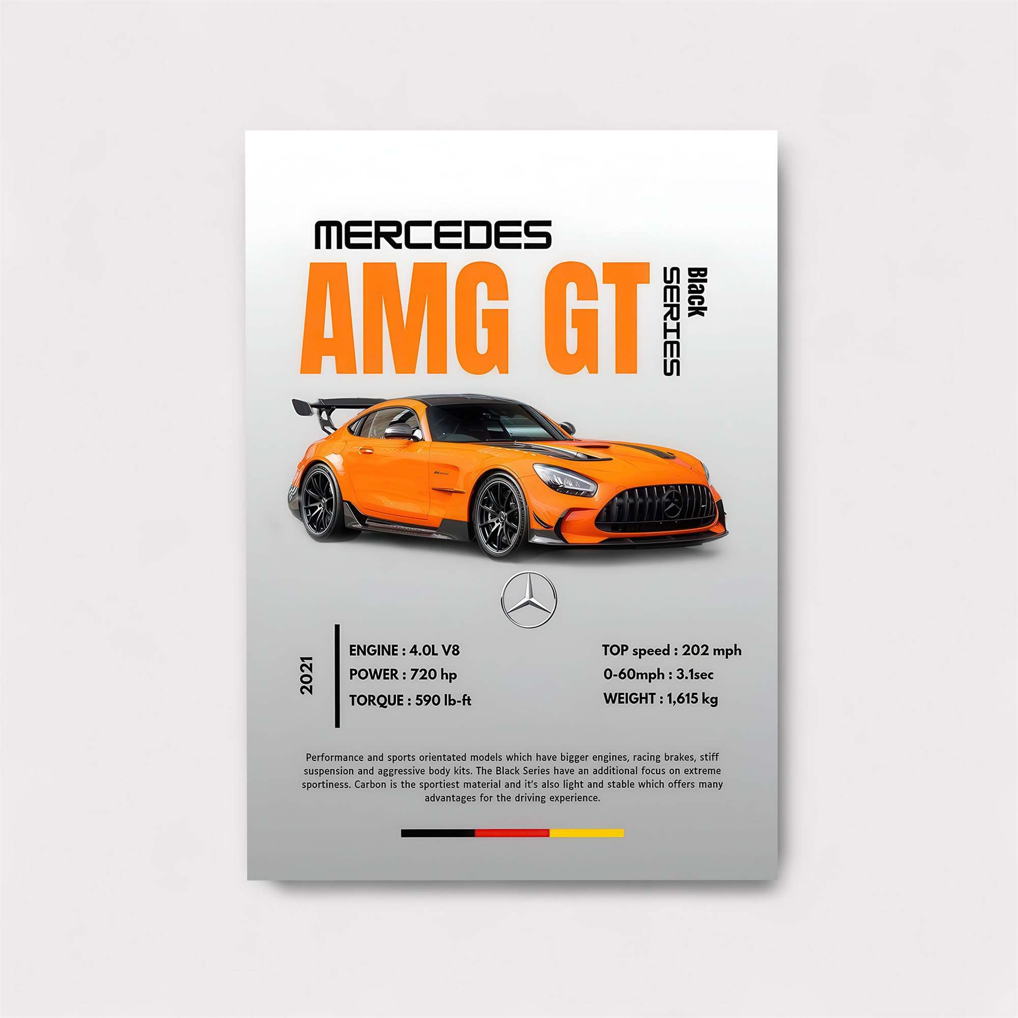 Mercedes Menace Safe Wall Magnetic / M