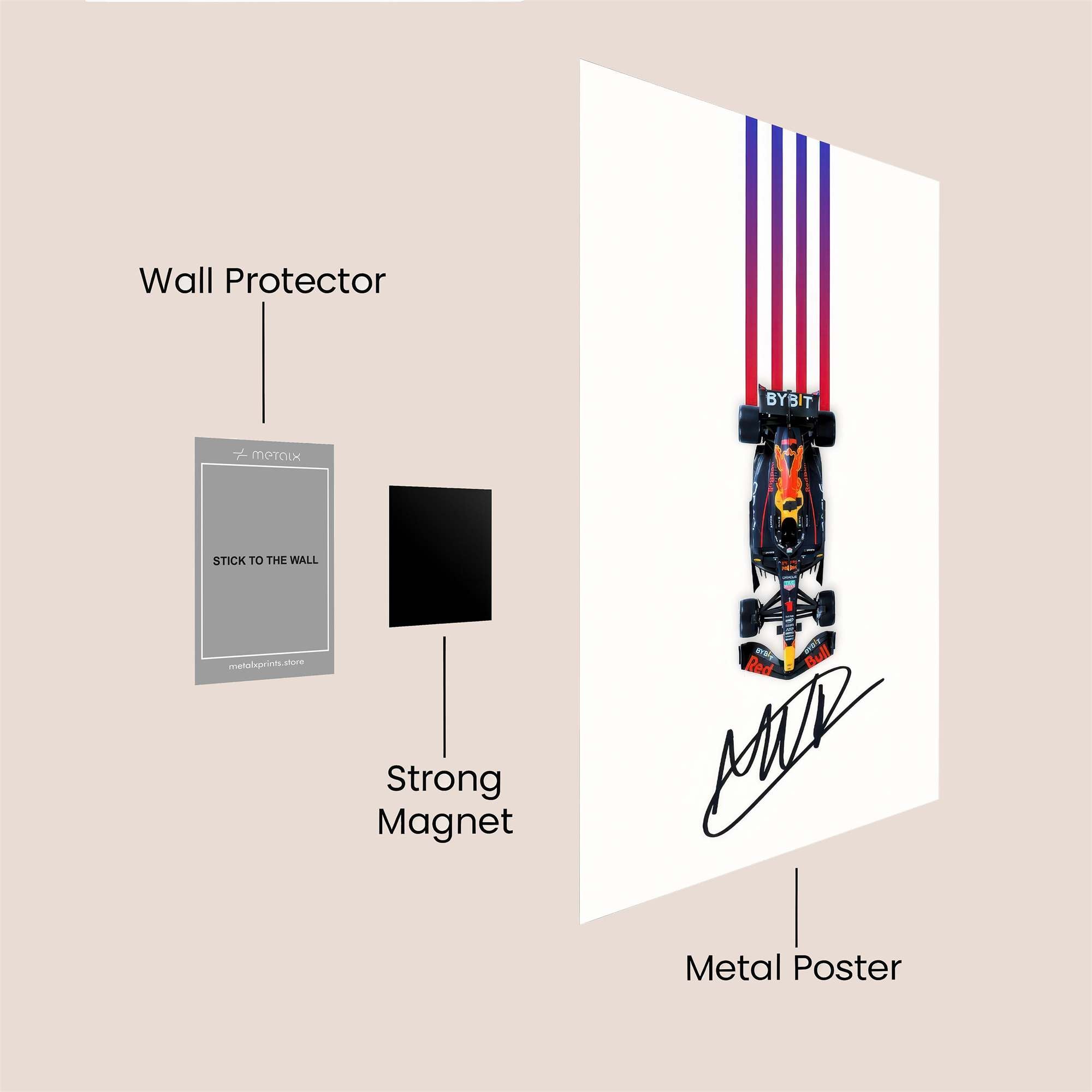 Verstappen Velocity Safe Wall Magnetic / M