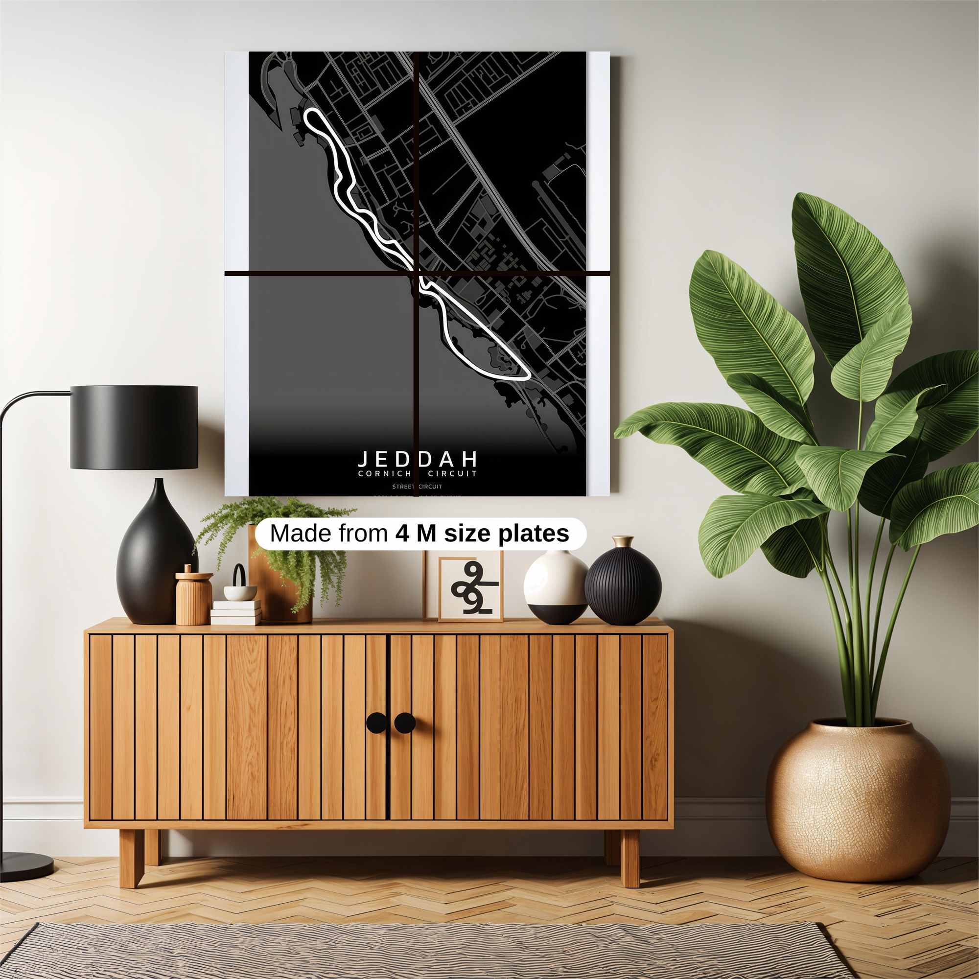 Jeddah Exhilaration Safe Wall Magnetic / M