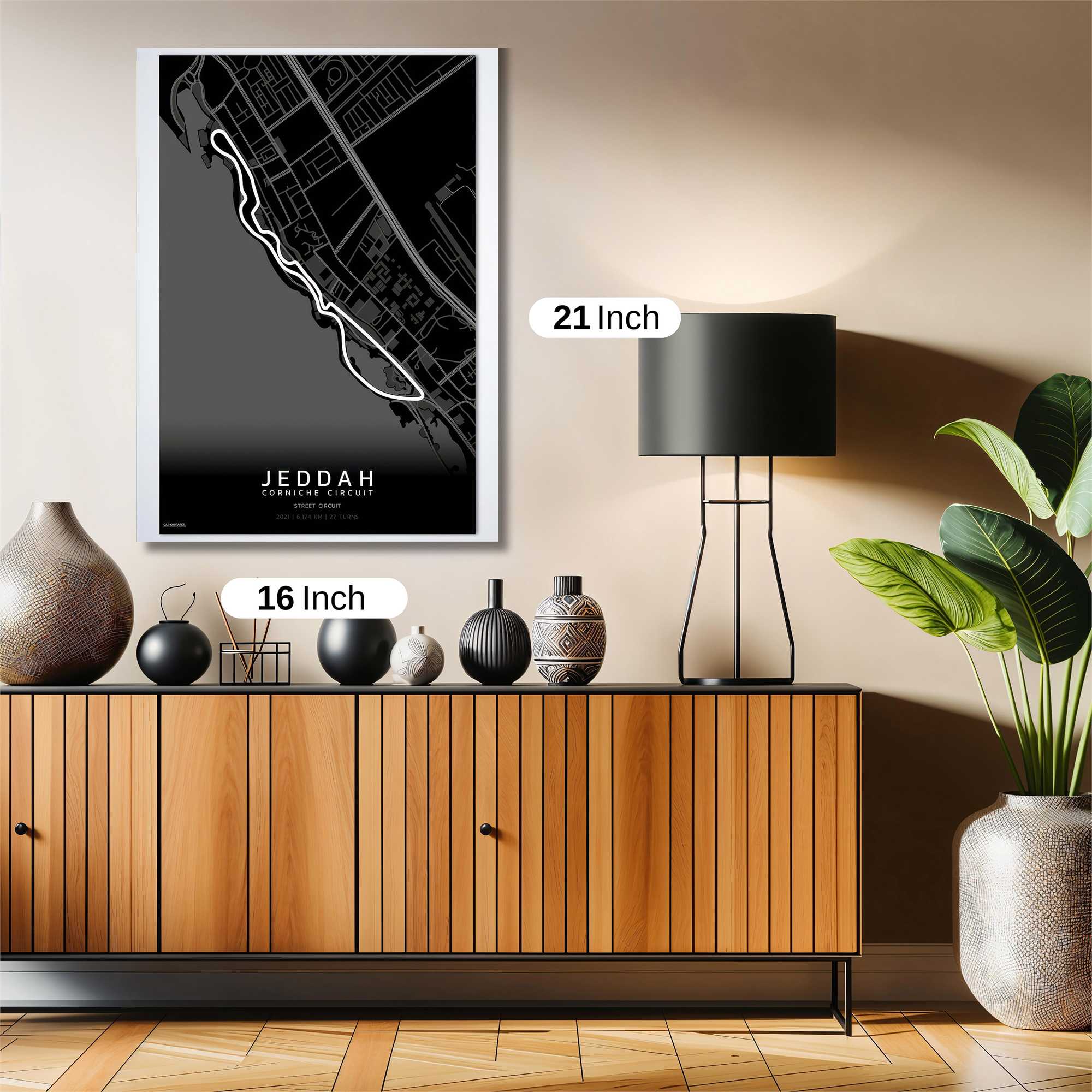 Jeddah Exhilaration Safe Wall Magnetic / M
