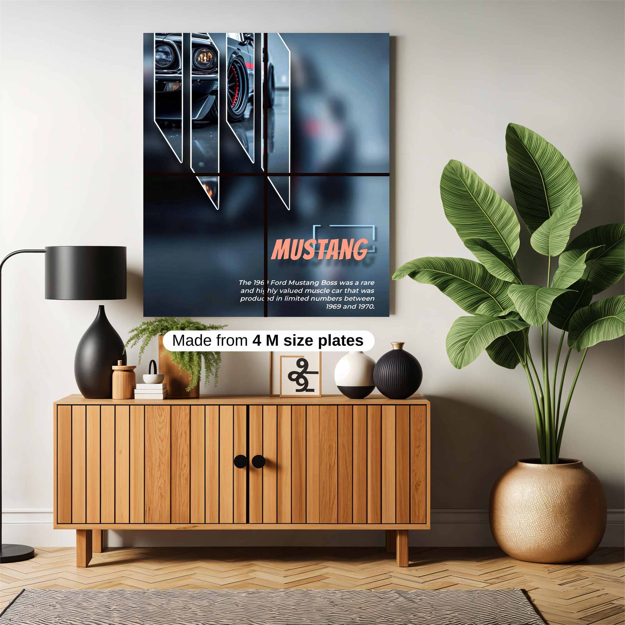 Mustang Legend Safe Wall Magnetic / M