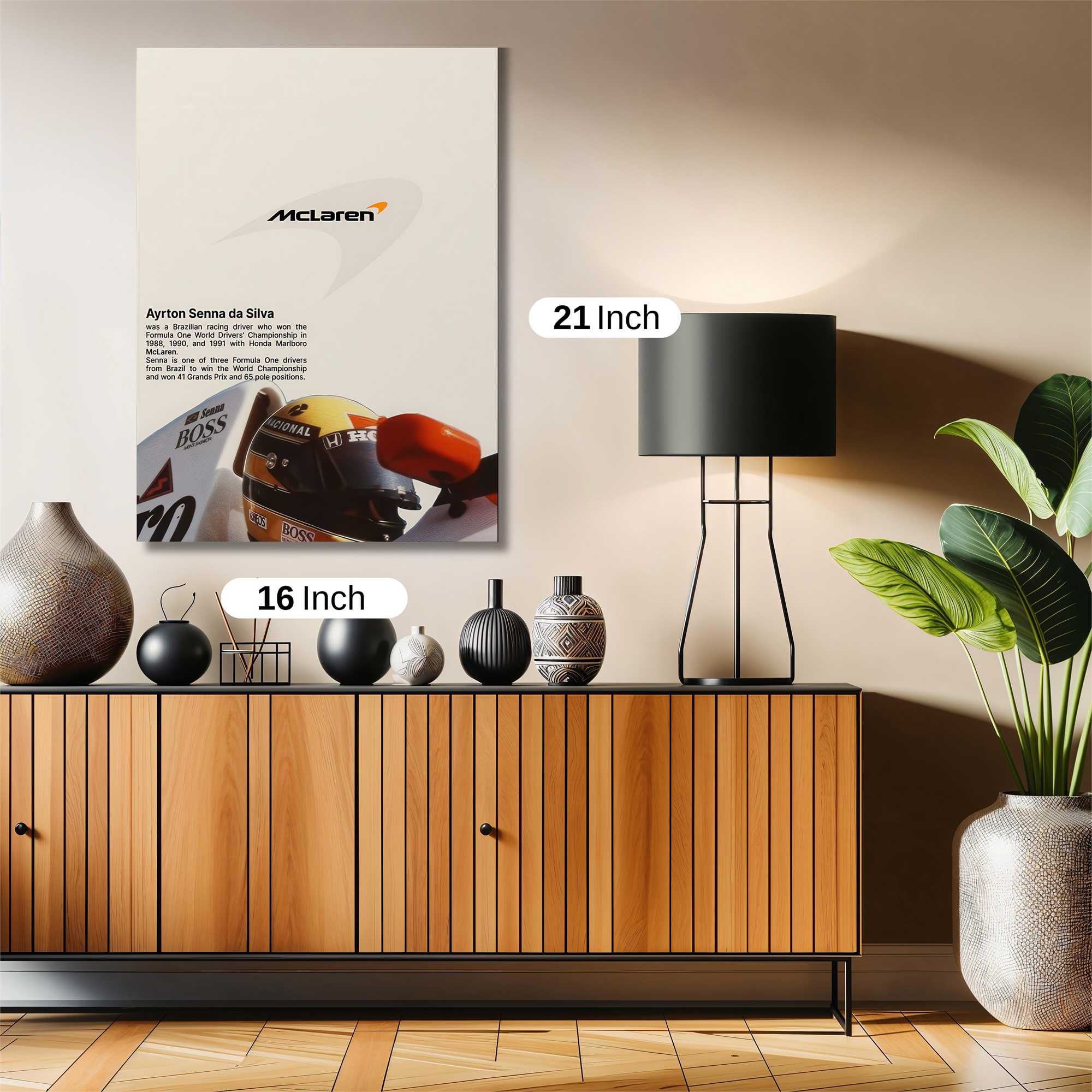 Senna Passionate Safe Wall Magnetic / M