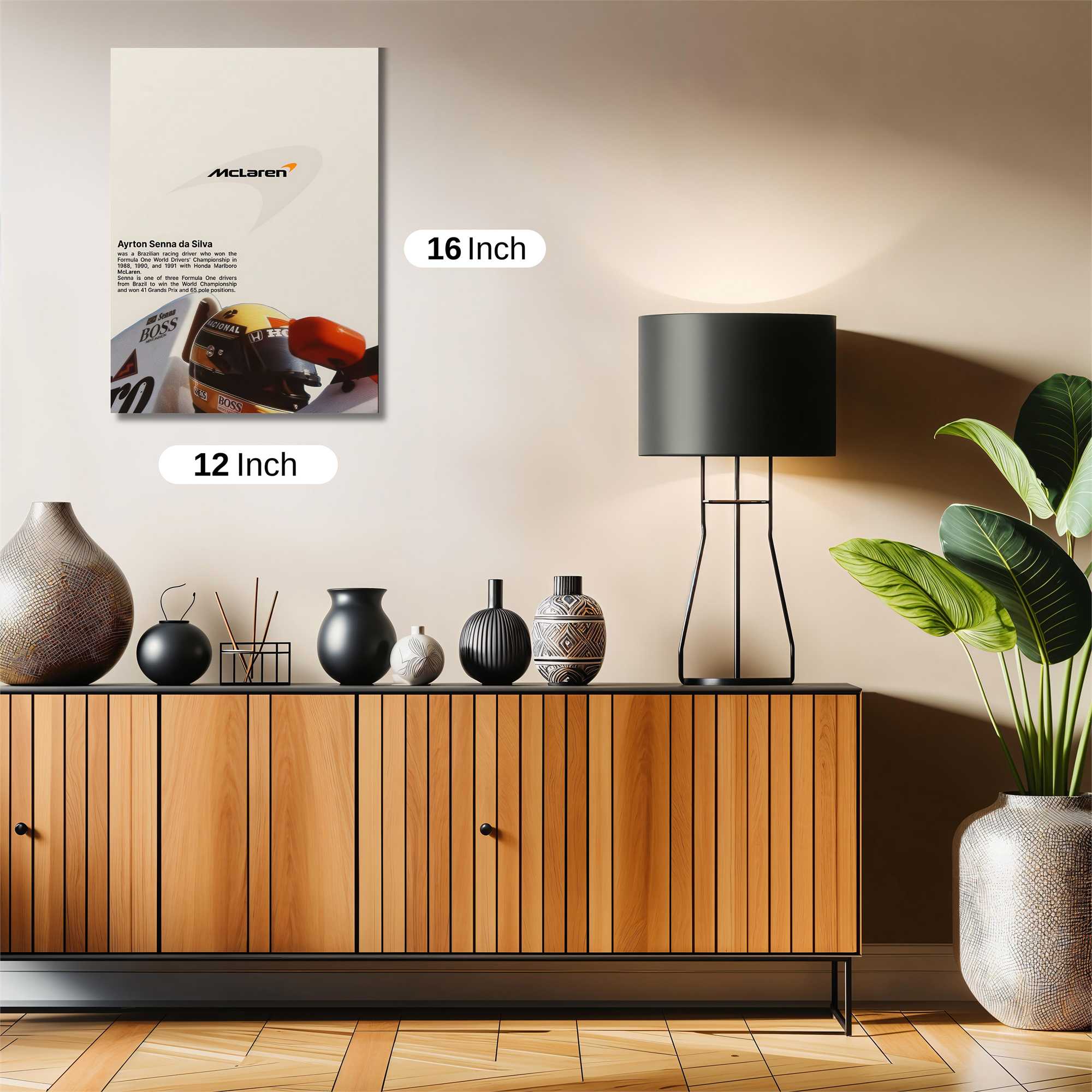 Senna Passionate Safe Wall Magnetic / M