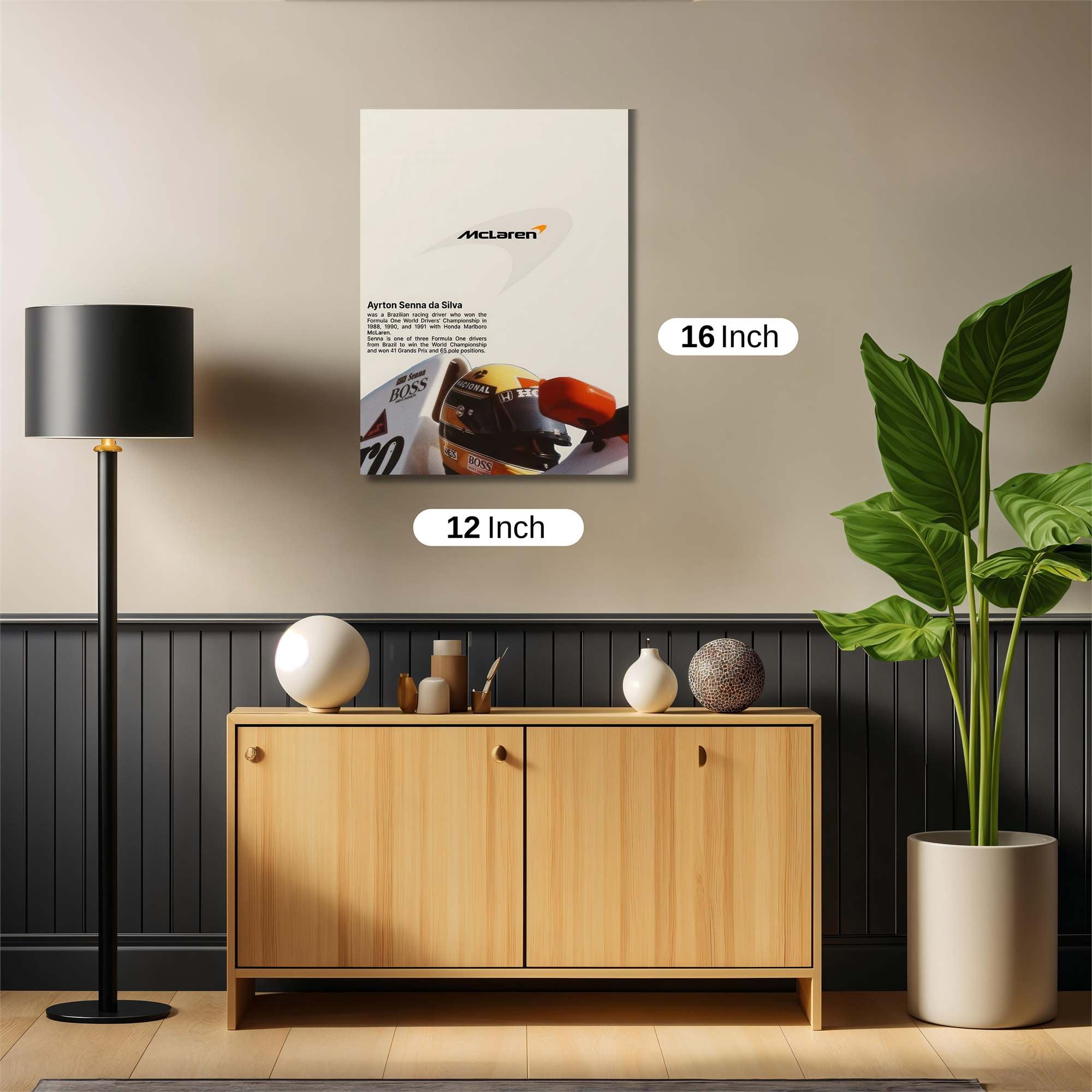 Senna Passionate Safe Wall Magnetic / M