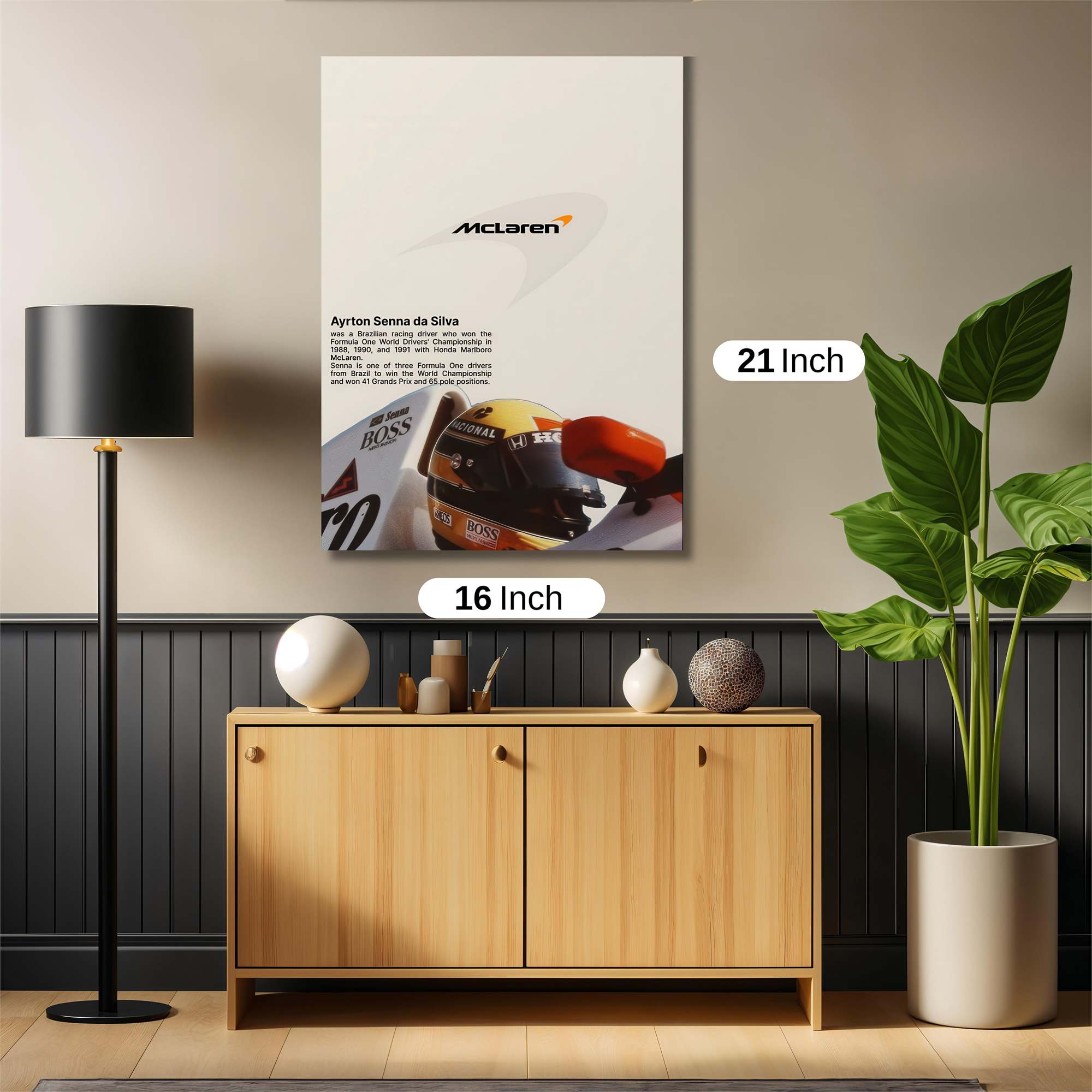 Senna Passionate Safe Wall Magnetic / M