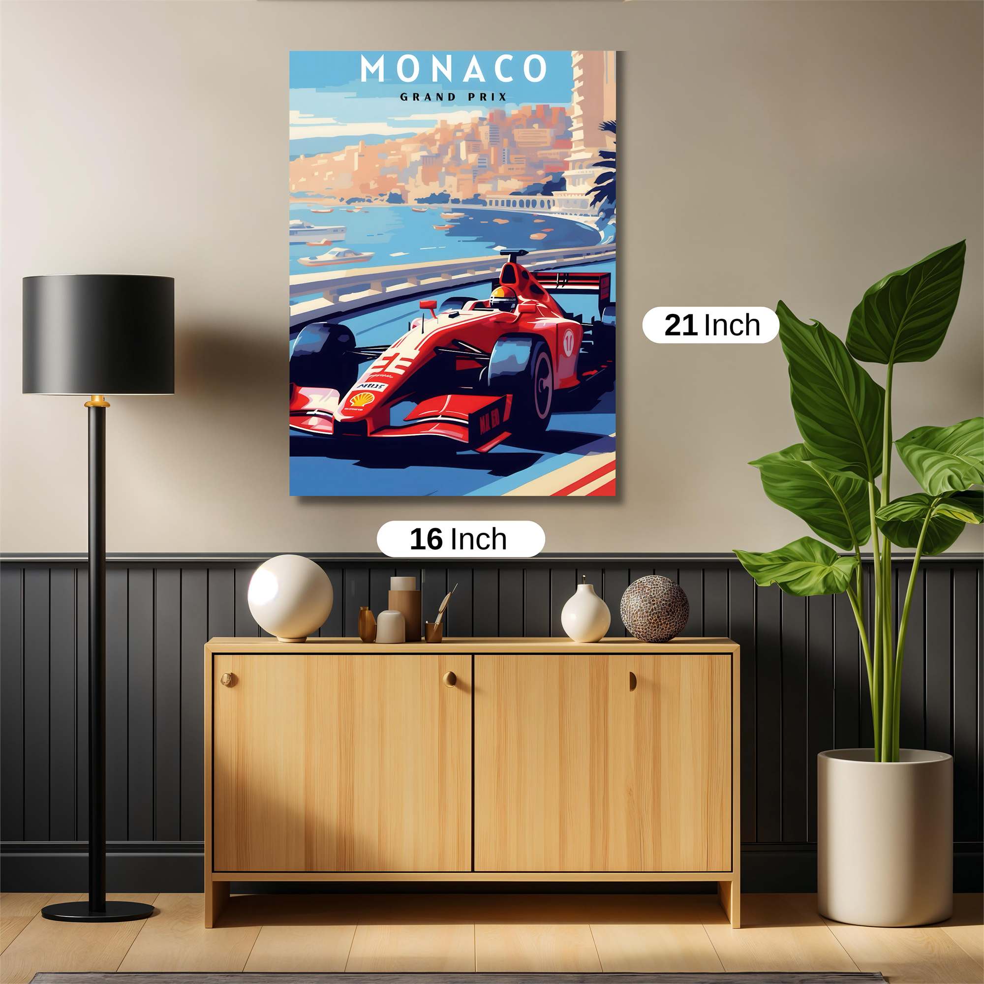 Monaco Majesty Safe Wall Magnetic / M
