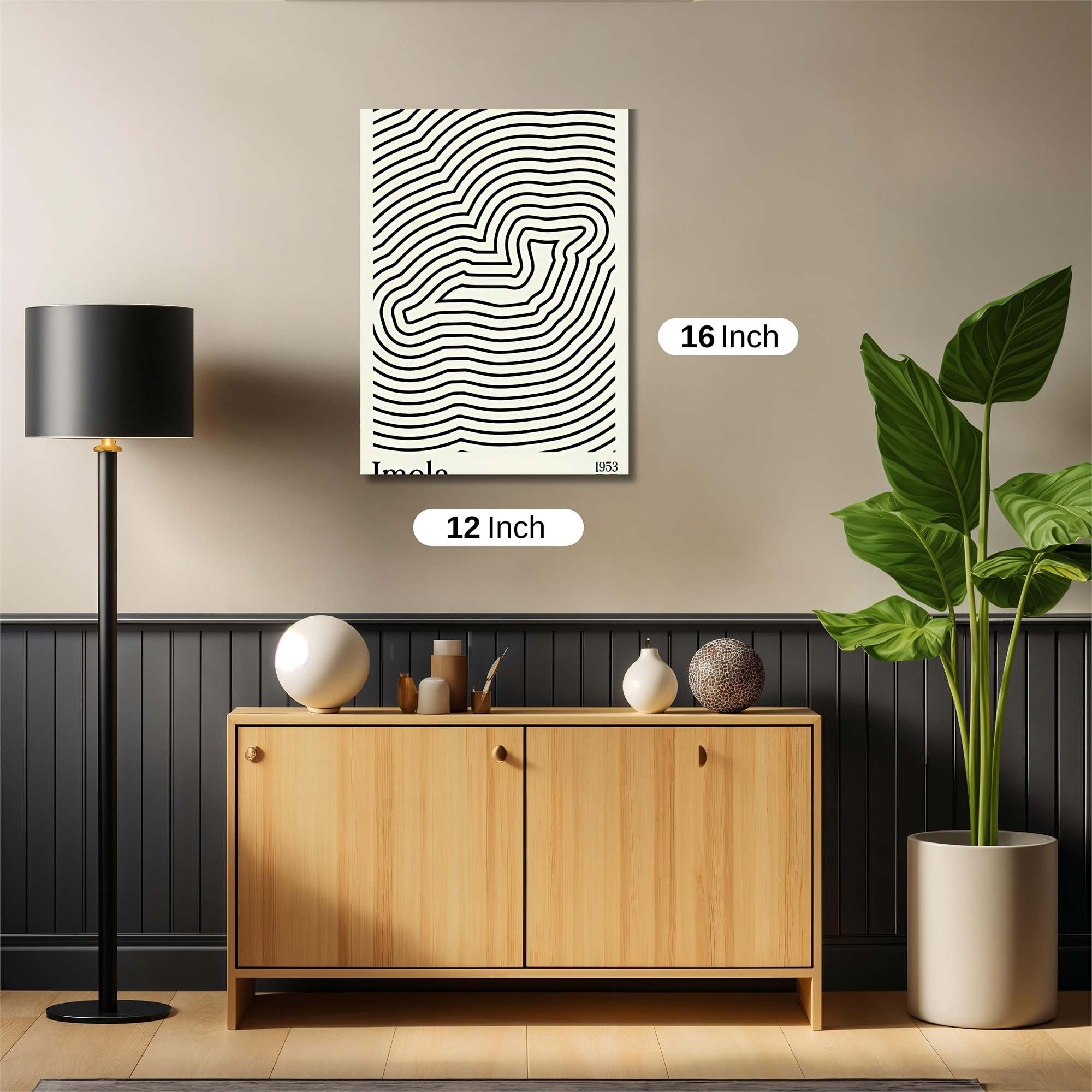 Imola Intrigue Safe Wall Magnetic / M