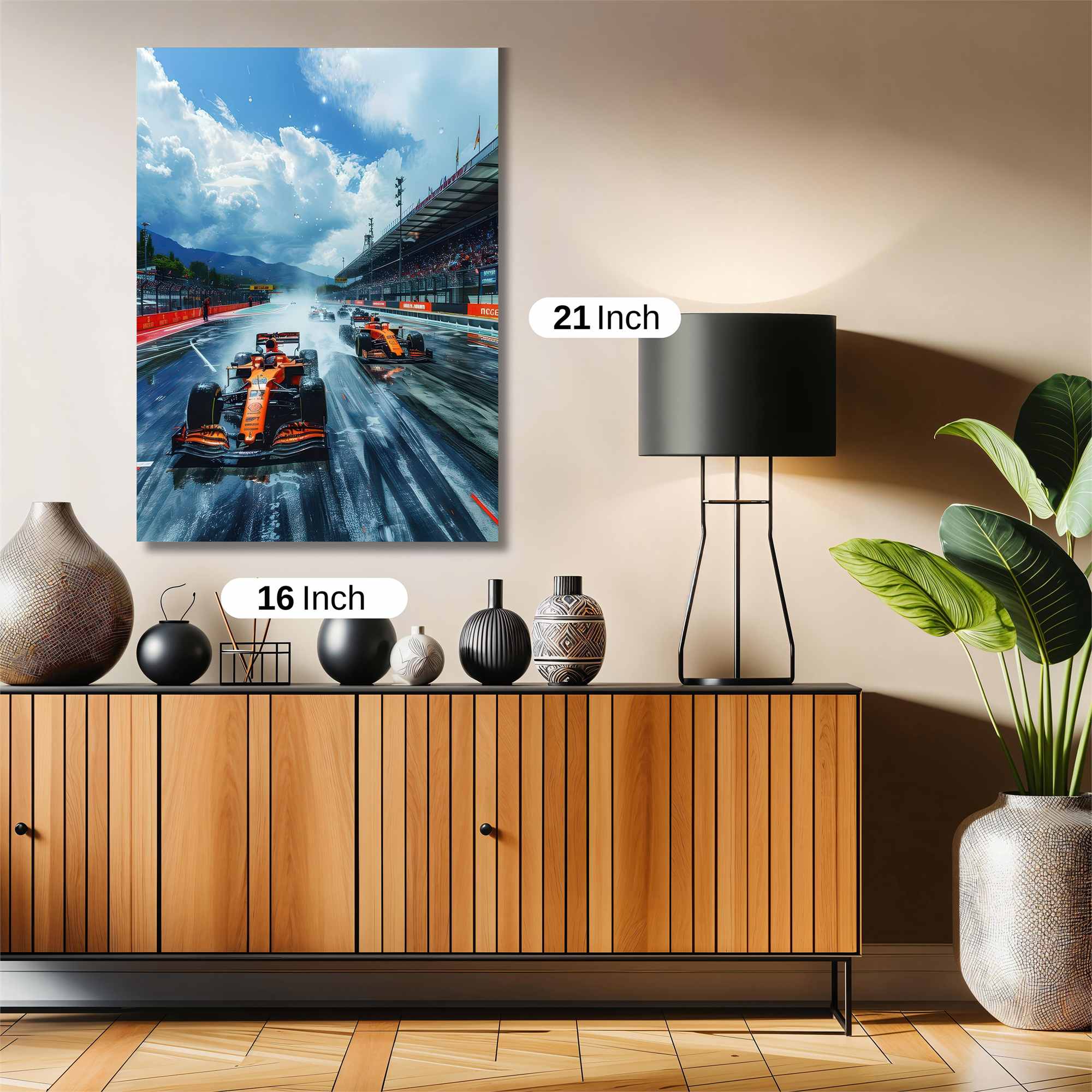 Monza Monsoon Safe Wall Magnetic / M