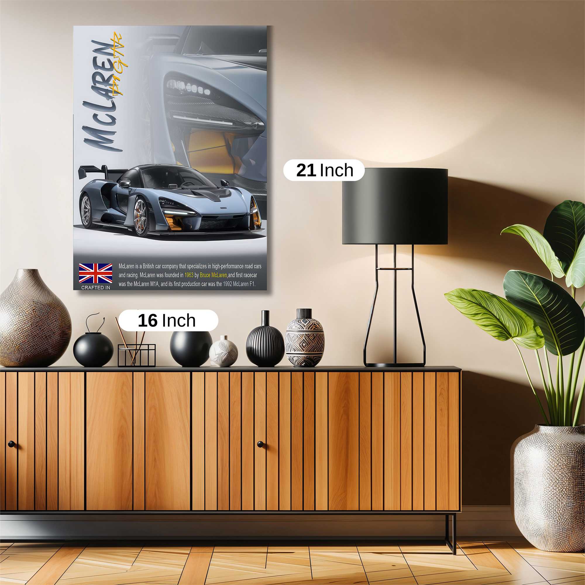 McLaren Majesty Safe Wall Magnetic / M