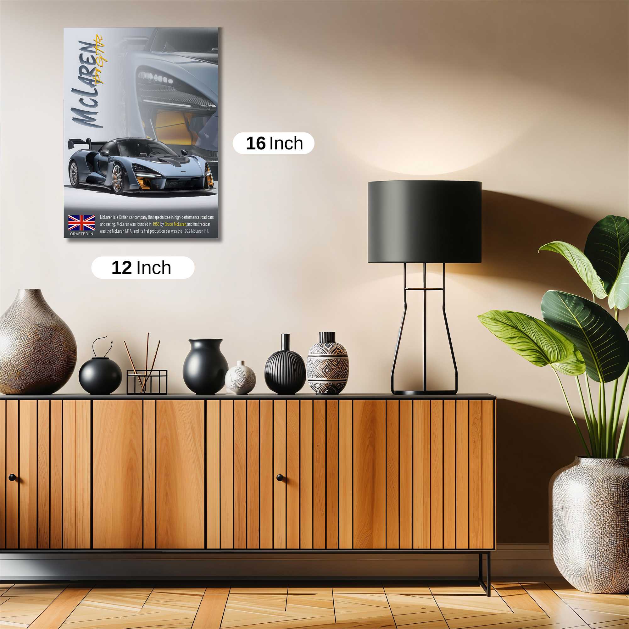 McLaren Majesty Safe Wall Magnetic / M