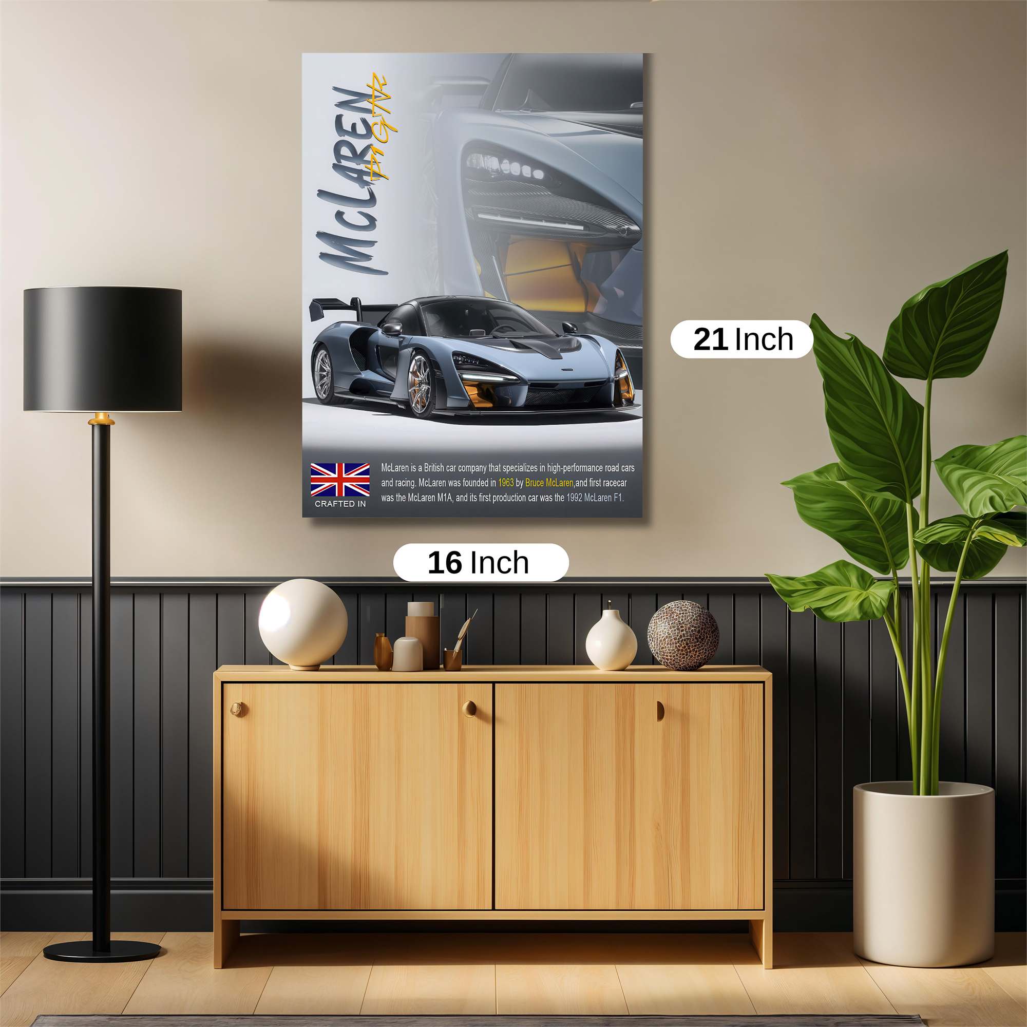 McLaren Majesty Safe Wall Magnetic / M