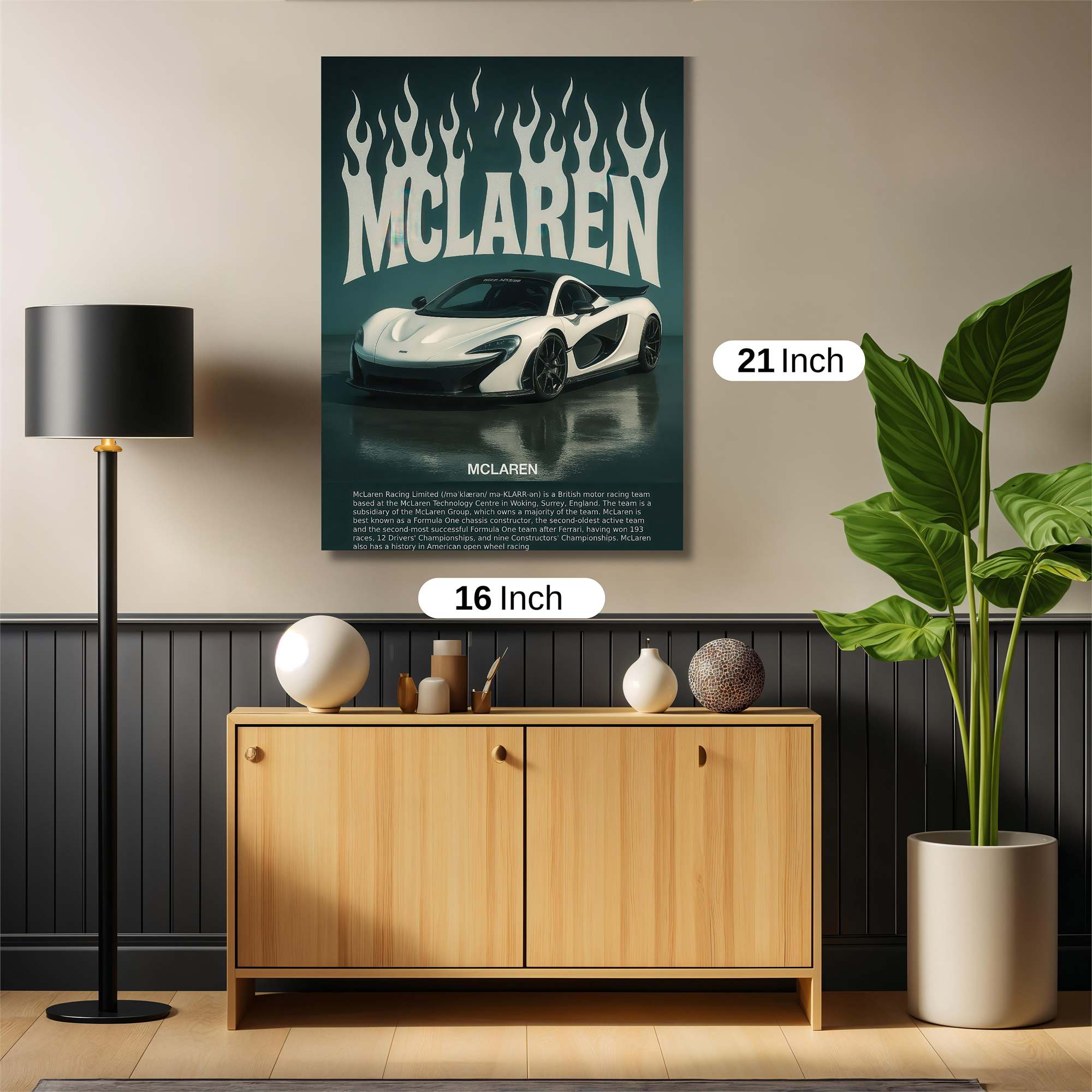 McLaren Majesty Safe Wall Magnetic / M