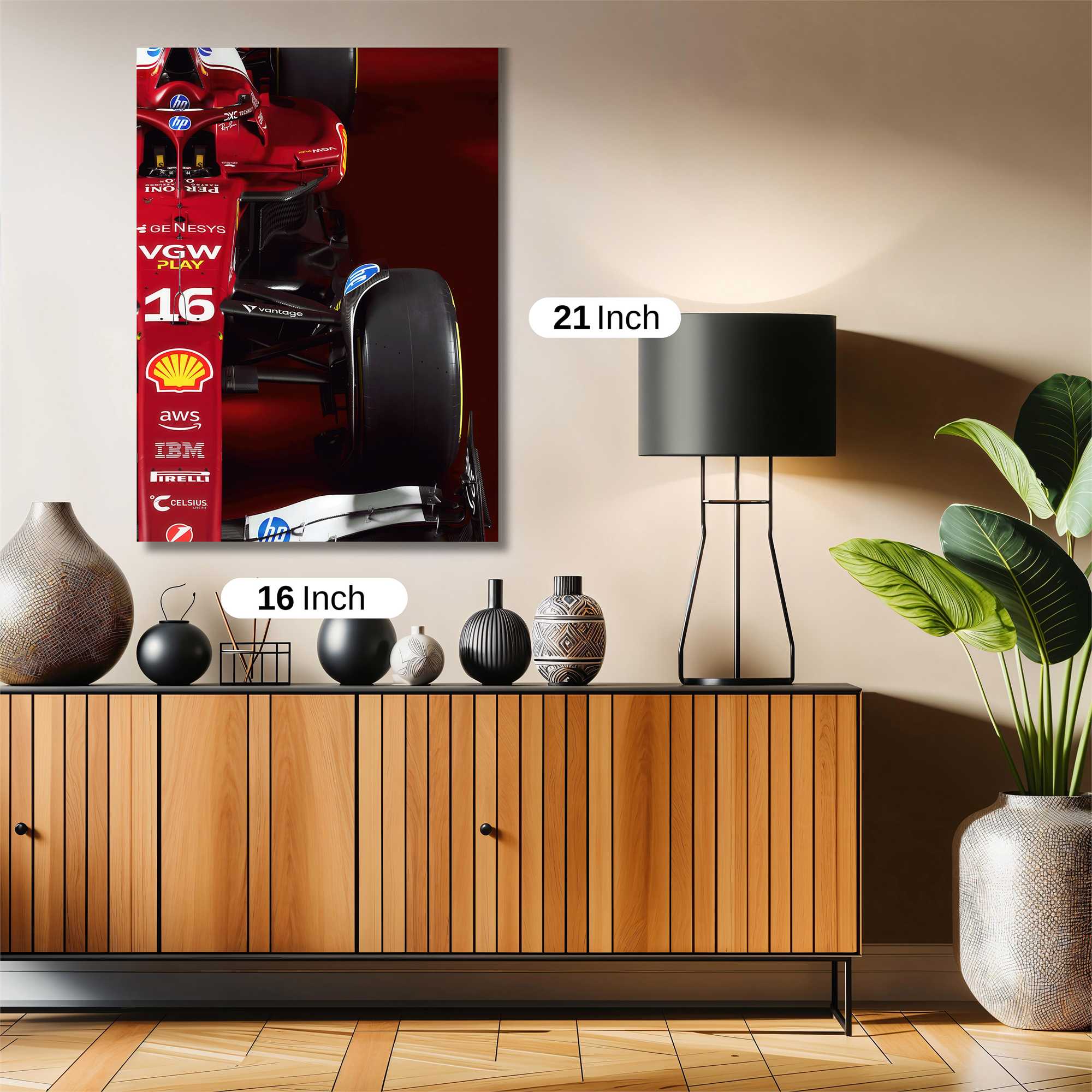 Ferrari Fierce Safe Wall Magnetic / M