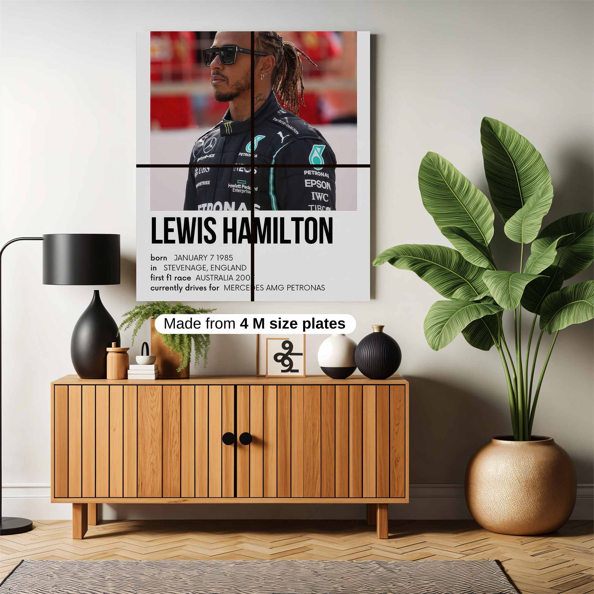 Lewis Focused Safe Wall Magnetic / M
