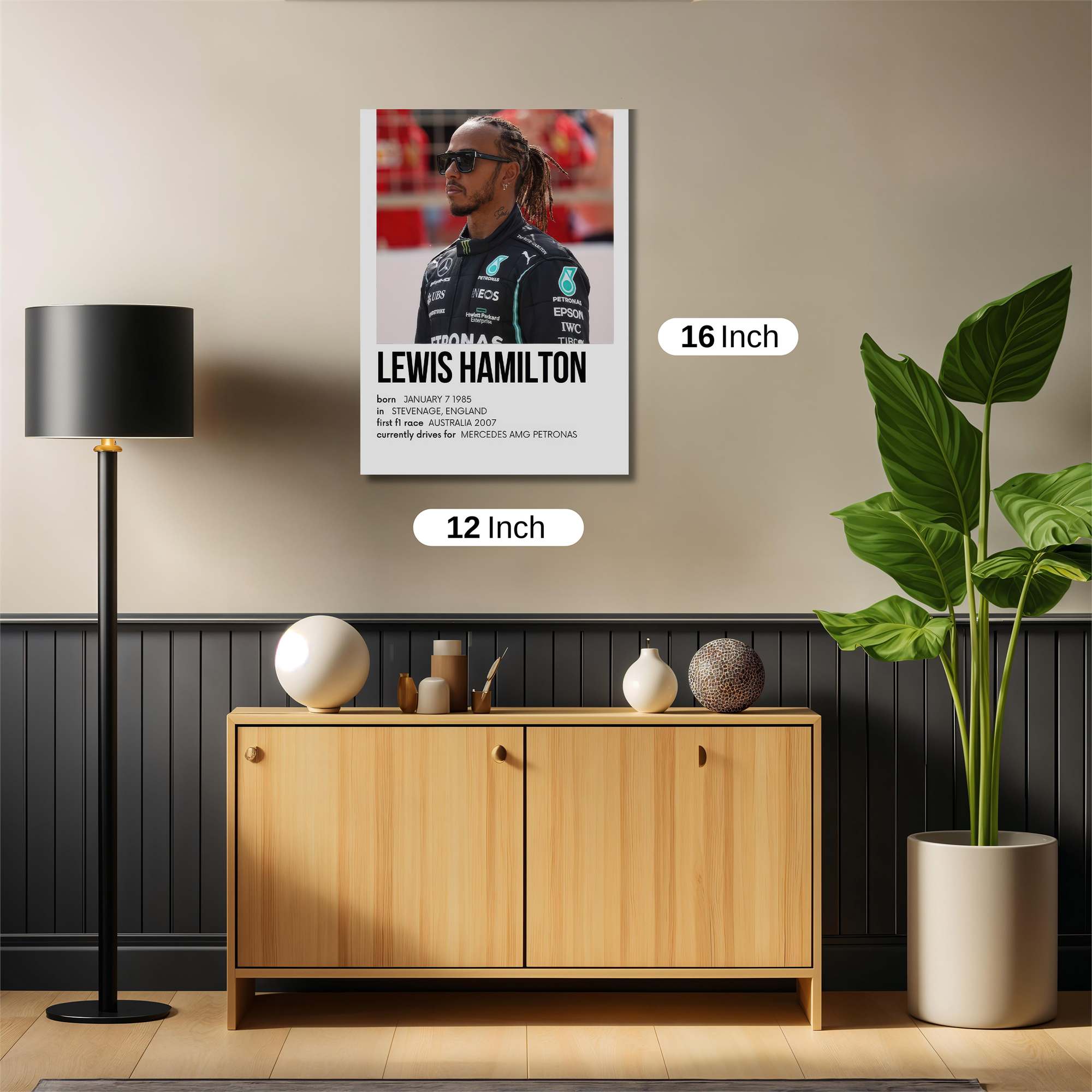 Lewis Focused Safe Wall Magnetic / M