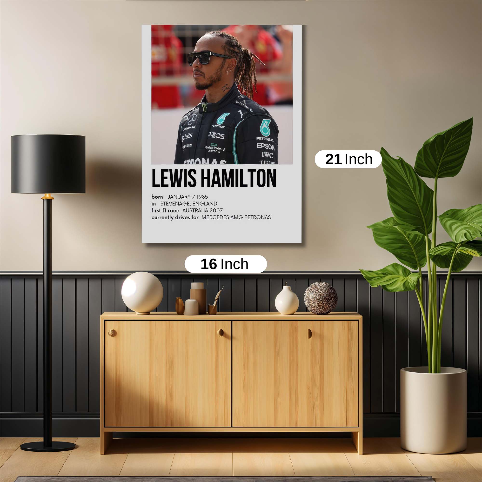 Lewis Focused Safe Wall Magnetic / M