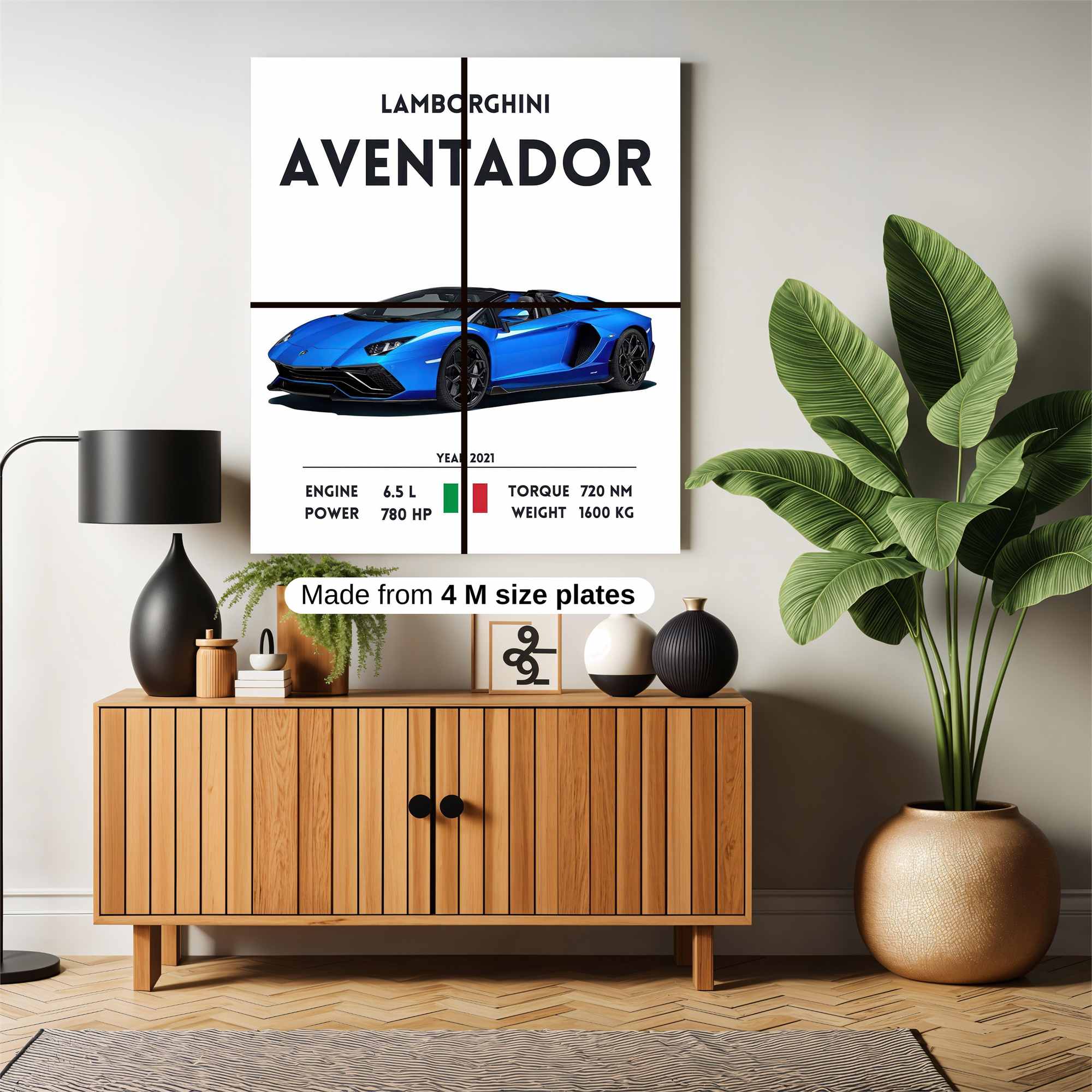 Aventador Allure Safe Wall Magnetic / M