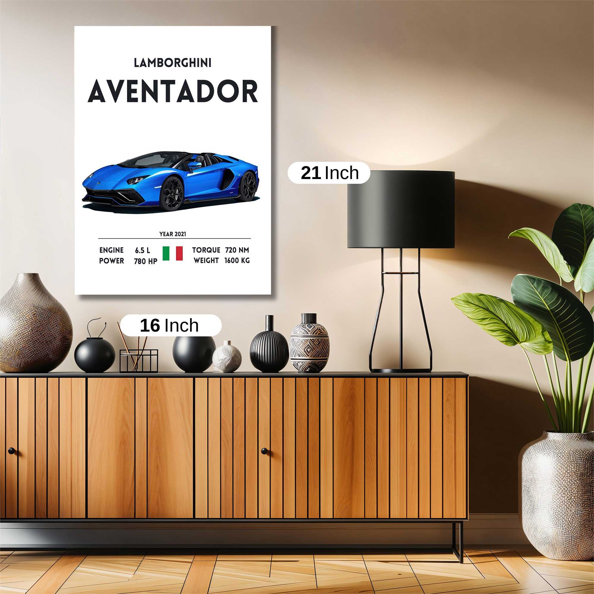 Aventador Allure Safe Wall Magnetic / M