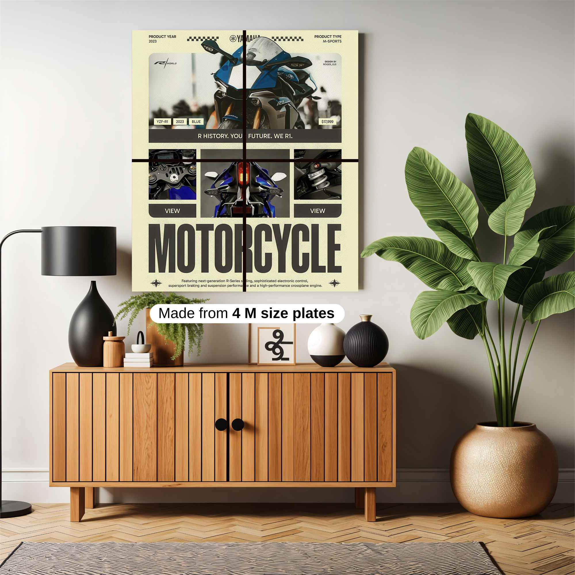 Yamaha Velocity Safe Wall Magnetic / M