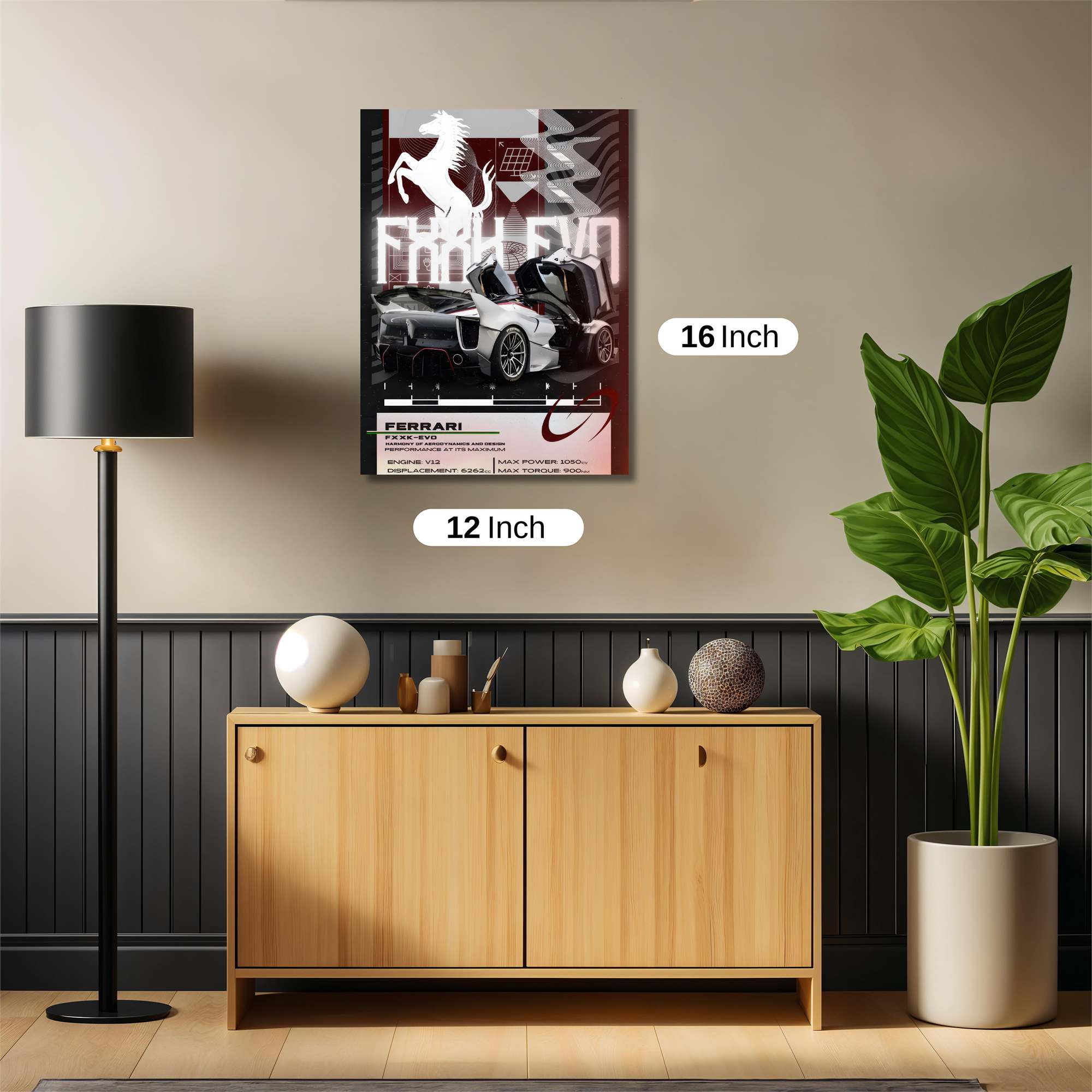 Ferrari Fierce Safe Wall Magnetic / M