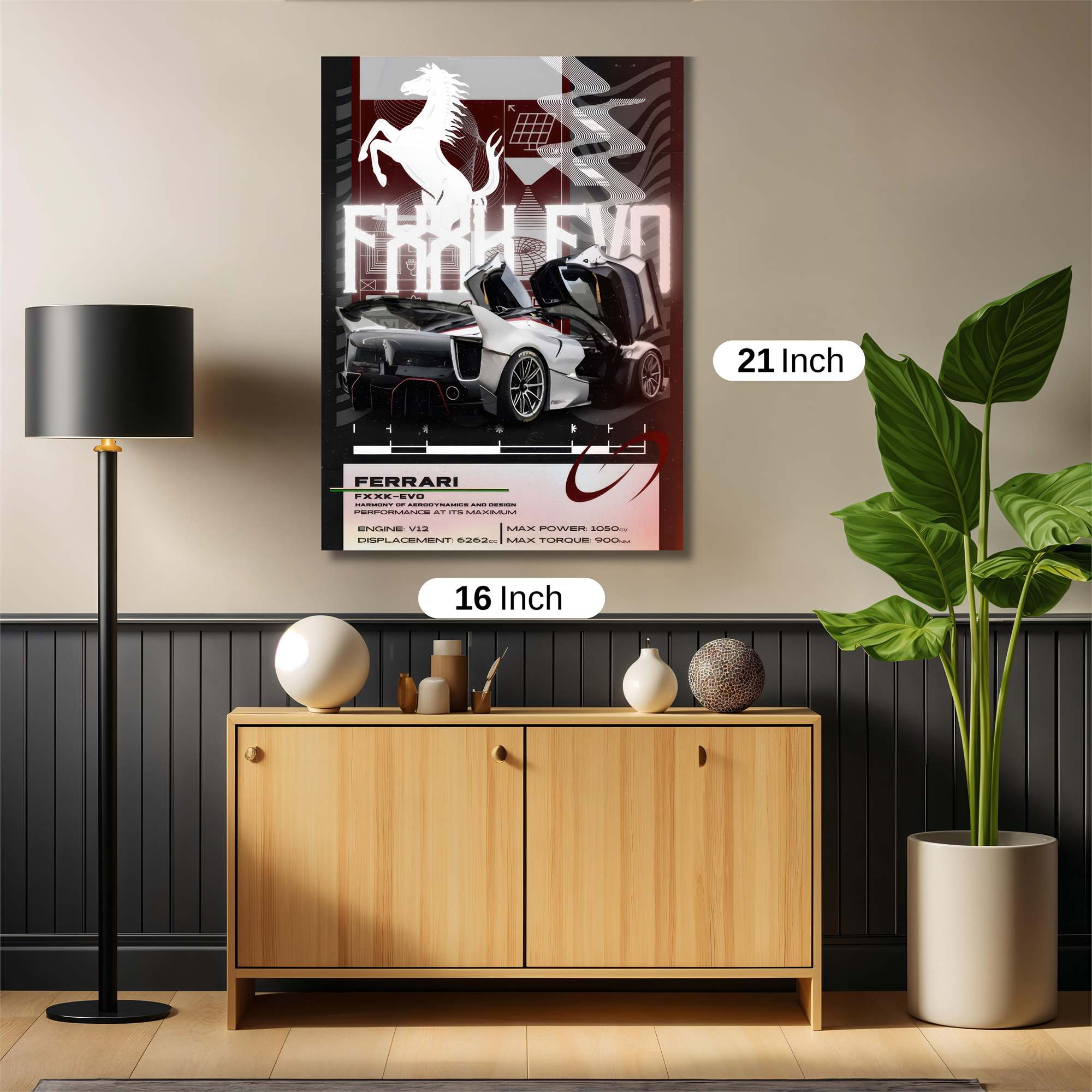 Ferrari Fierce Safe Wall Magnetic / M