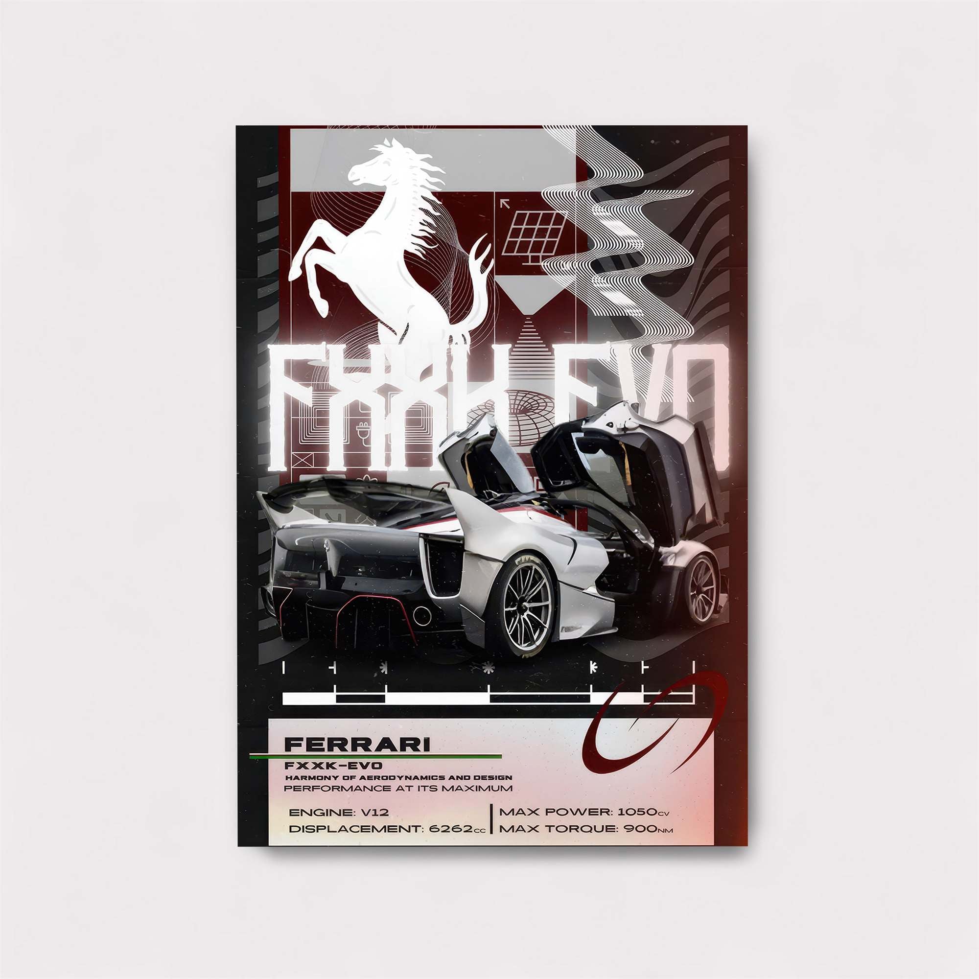 Ferrari Fierce Safe Wall Magnetic / M