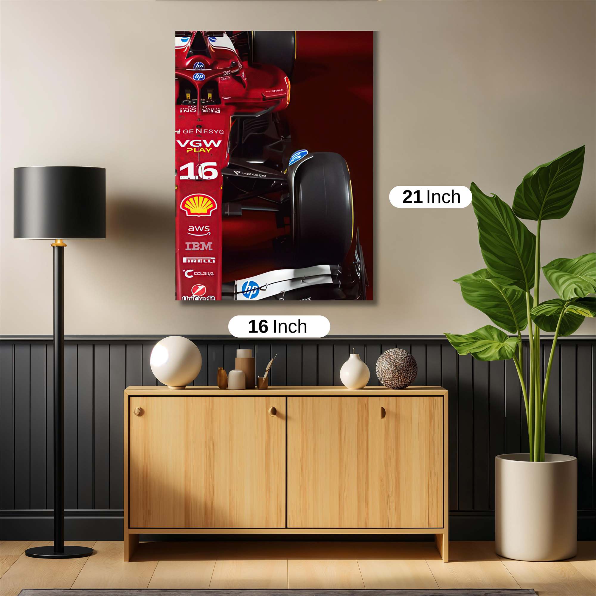 Ferrari Fierce Safe Wall Magnetic / M