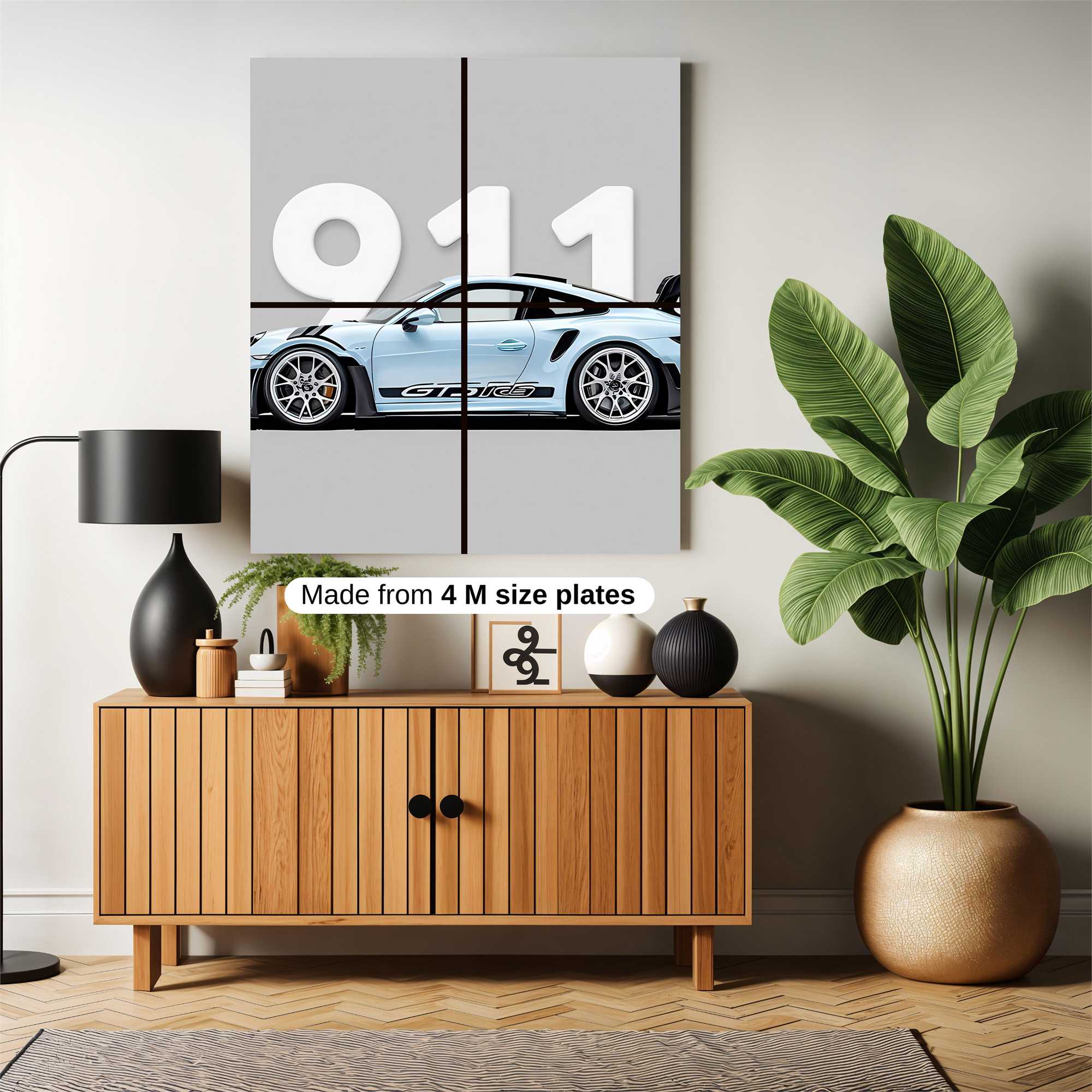 Porsche Elegance Safe Wall Magnetic / M