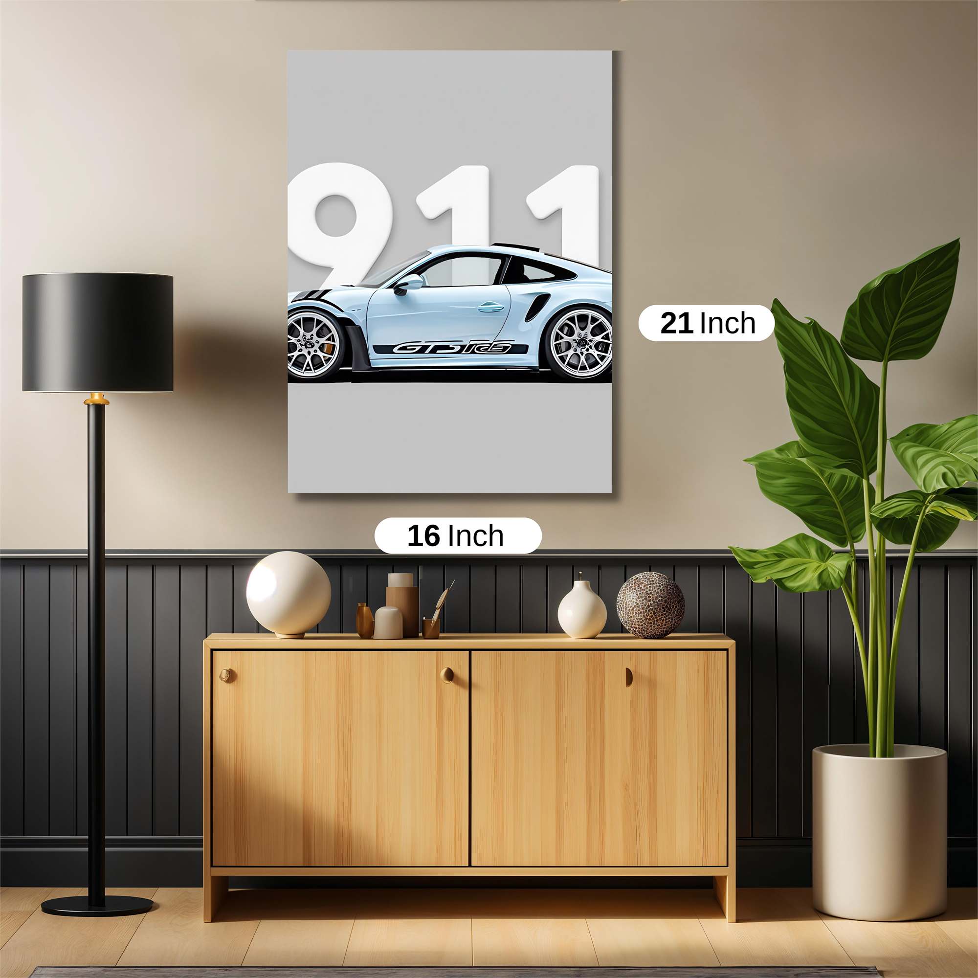 Porsche Elegance Safe Wall Magnetic / M