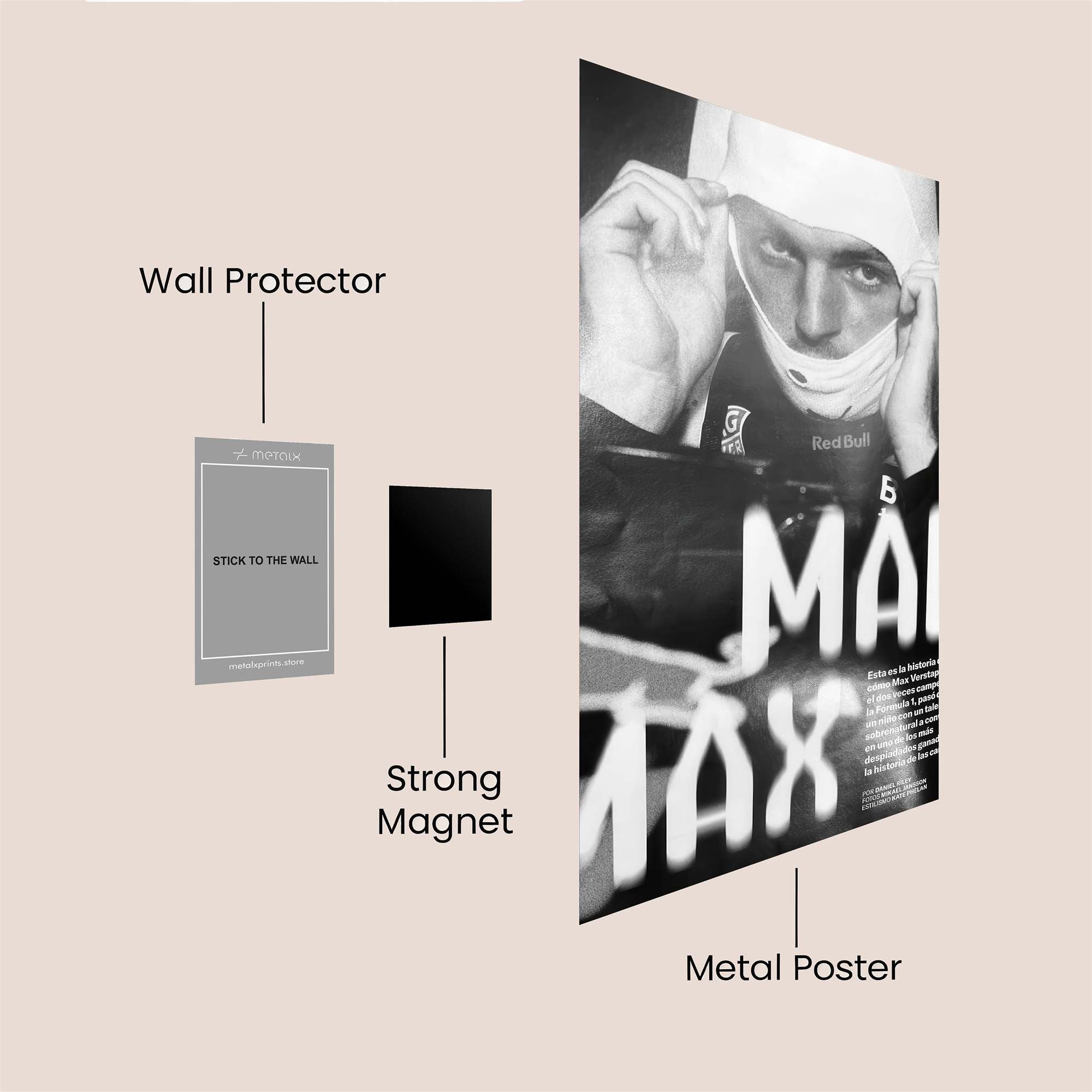 Max Intense Safe Wall Magnetic / M