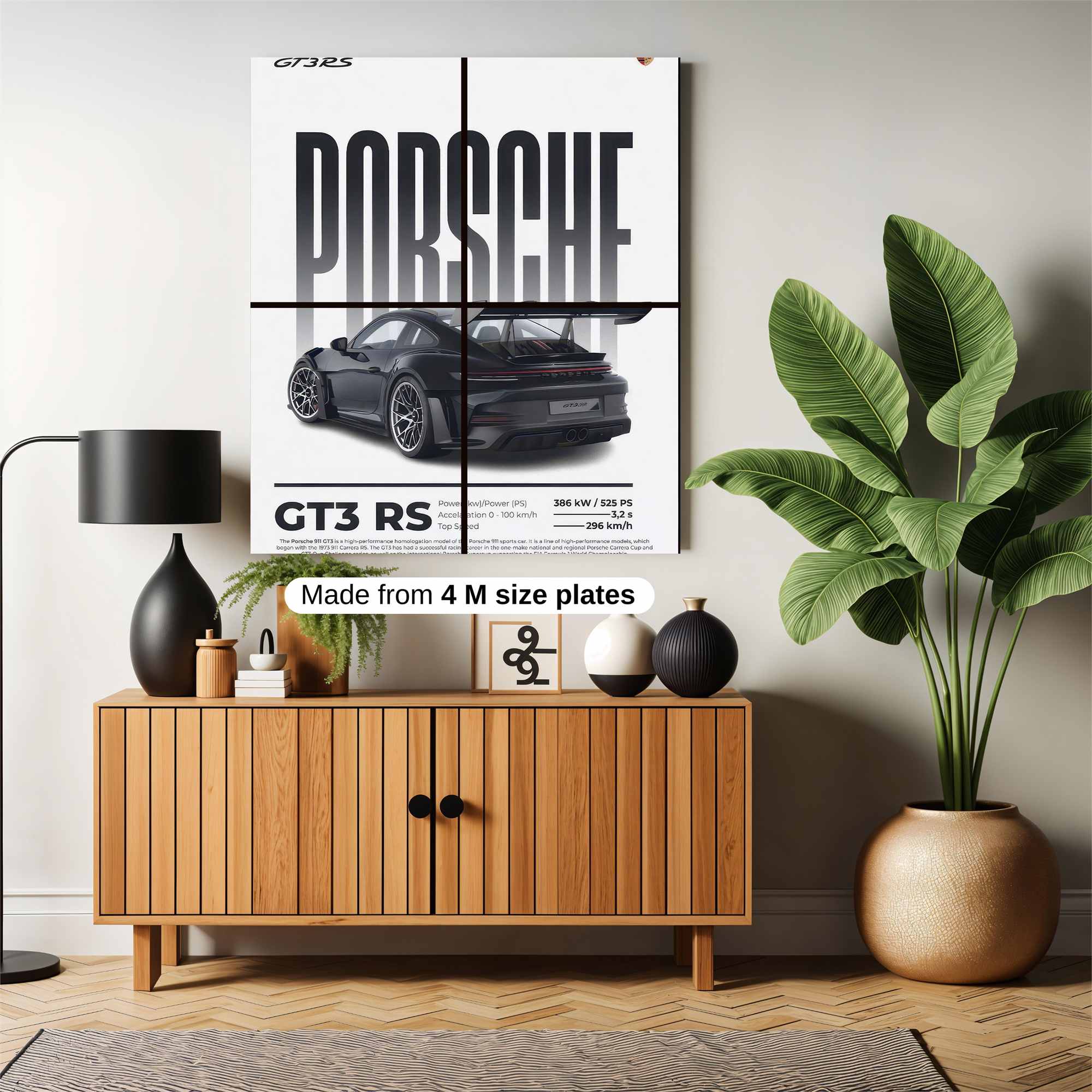 Porsche Thrill Safe Wall Magnetic / M