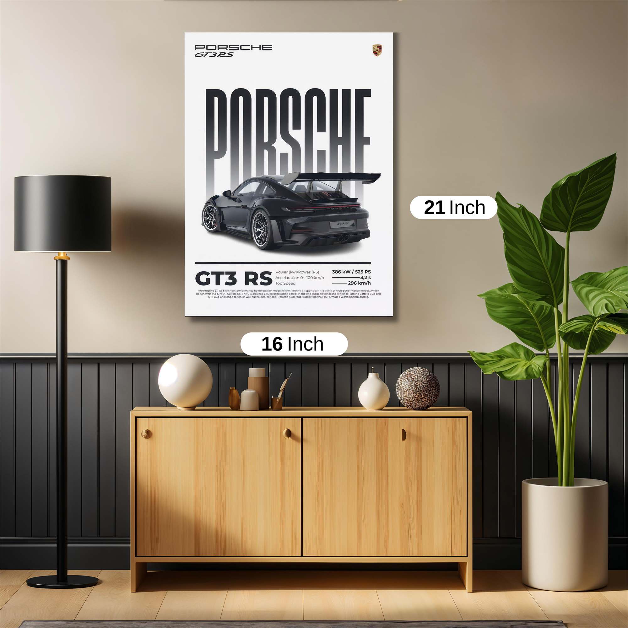 Porsche Thrill Safe Wall Magnetic / M