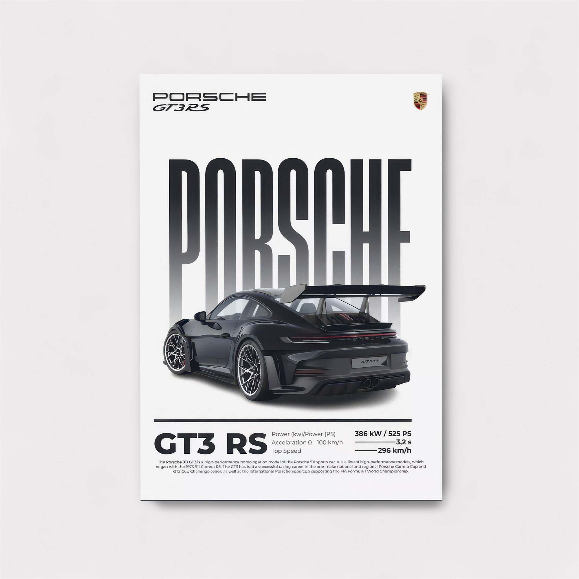Porsche Thrill Safe Wall Magnetic / M