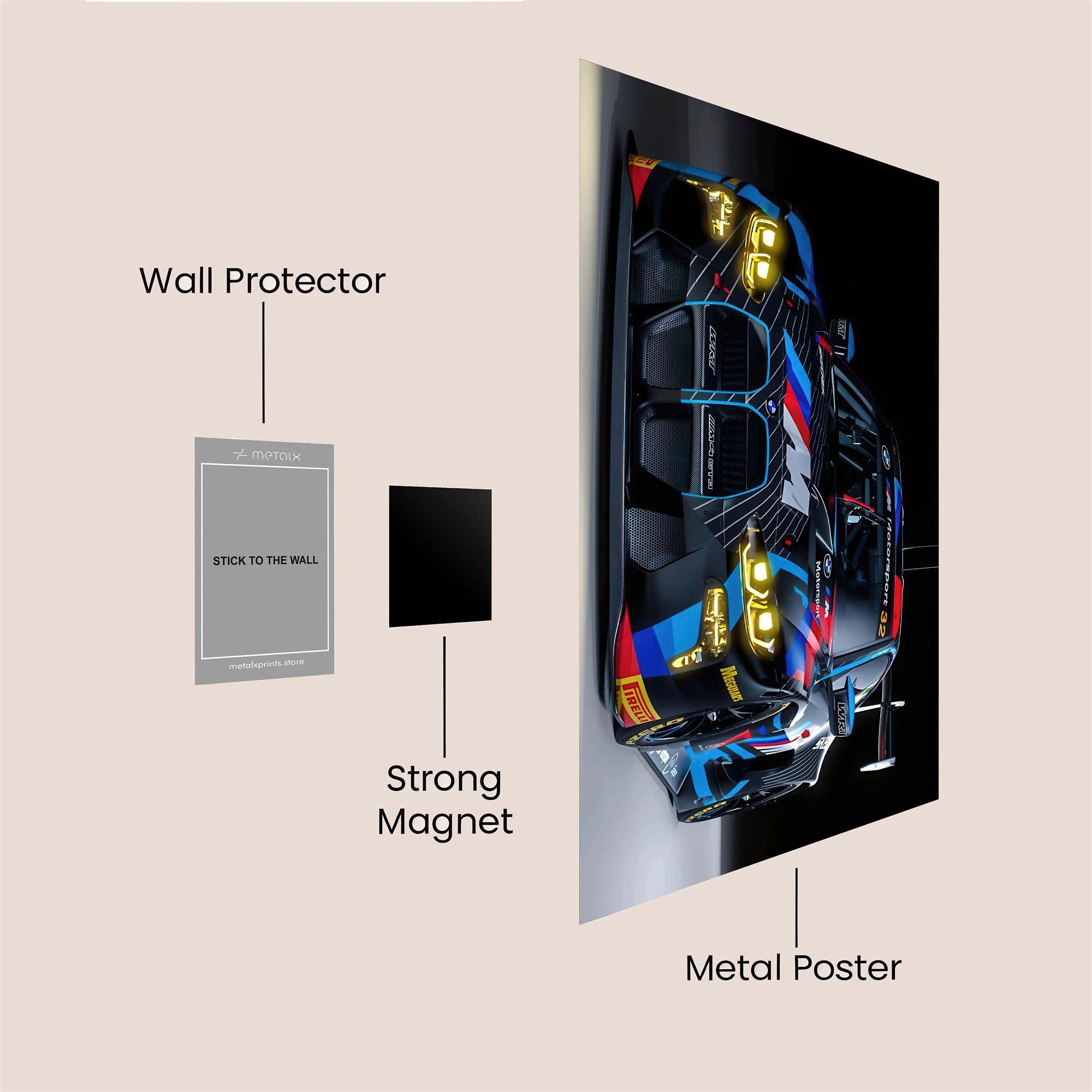 BMW Dynamic Safe Wall Magnetic / M