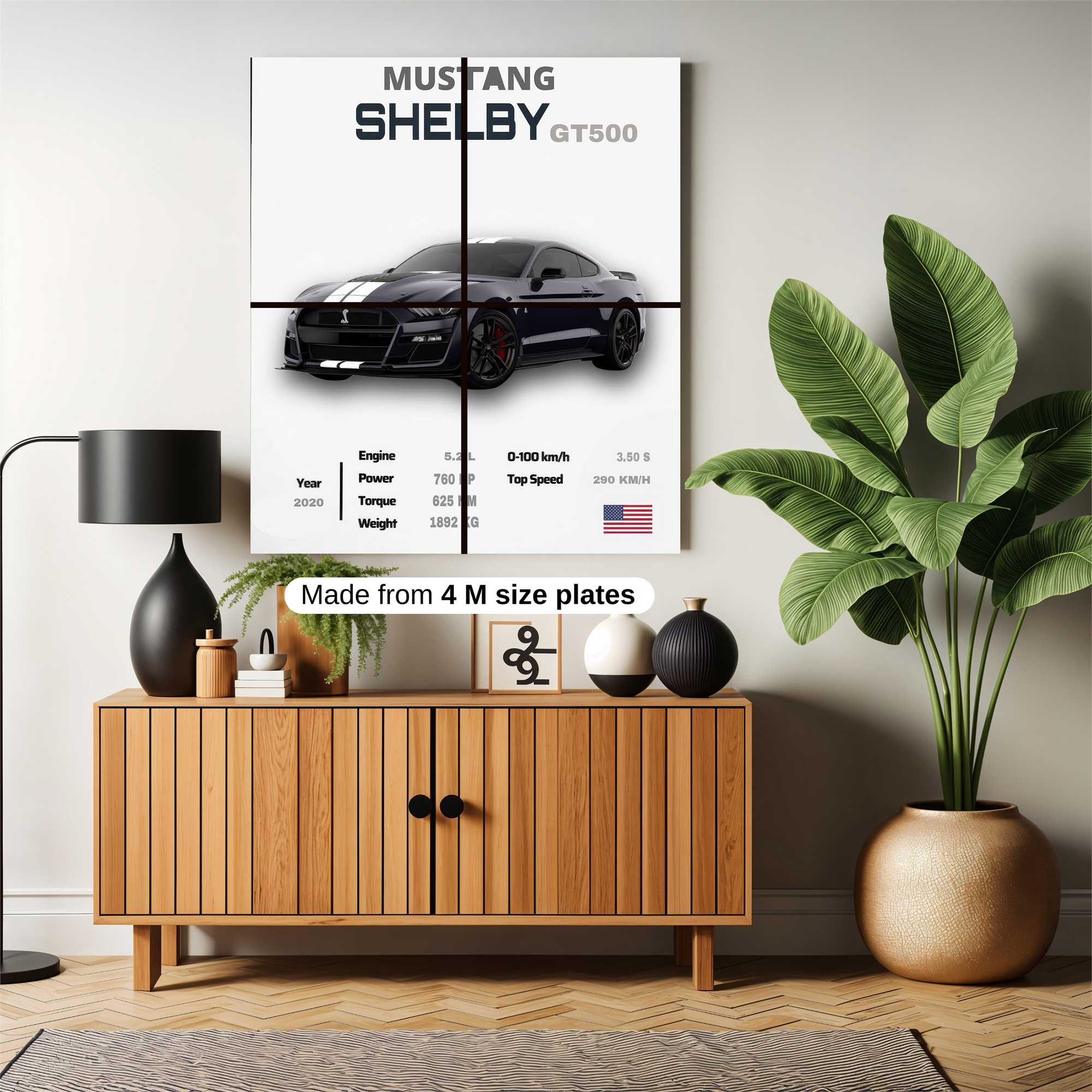 Shelby Thrill Safe Wall Magnetic / M