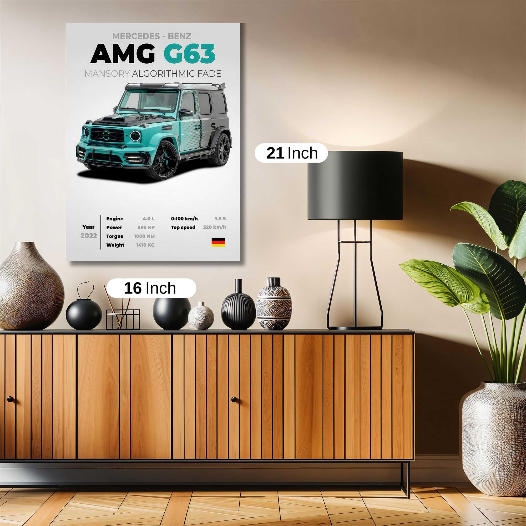 G63 Elegance Safe Wall Magnetic / M