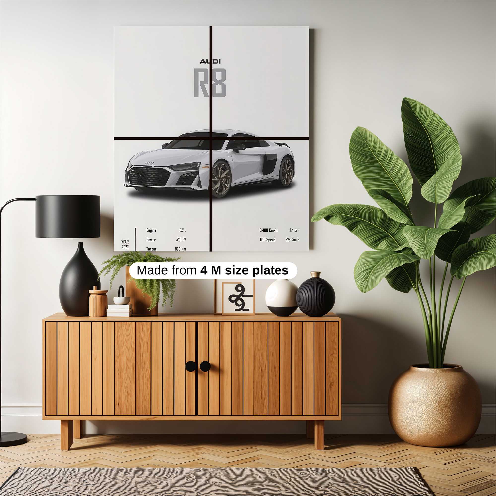 Audi R8 - Velocity Safe Wall Magnetic / M