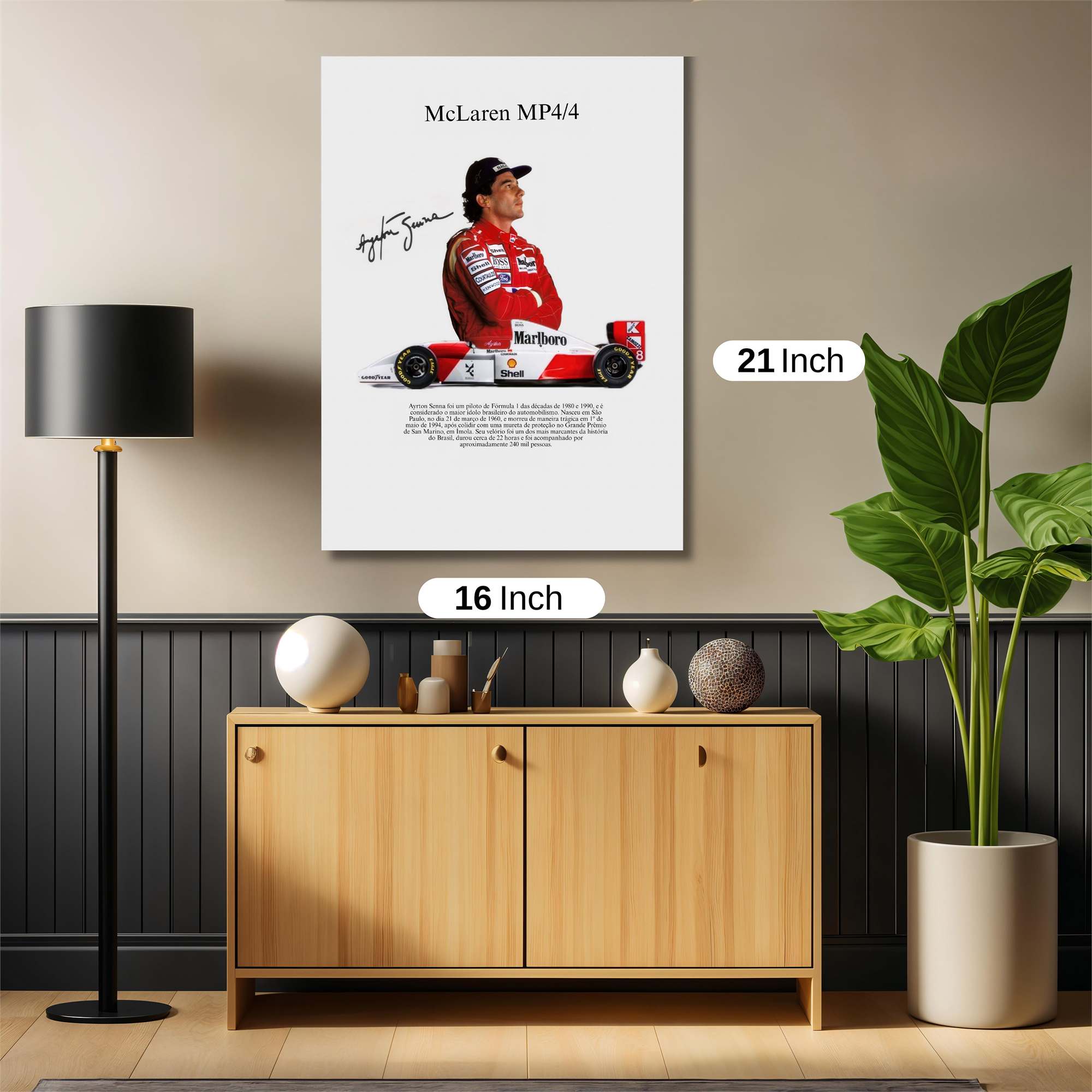 Senna Legacy Safe Wall Magnetic / M