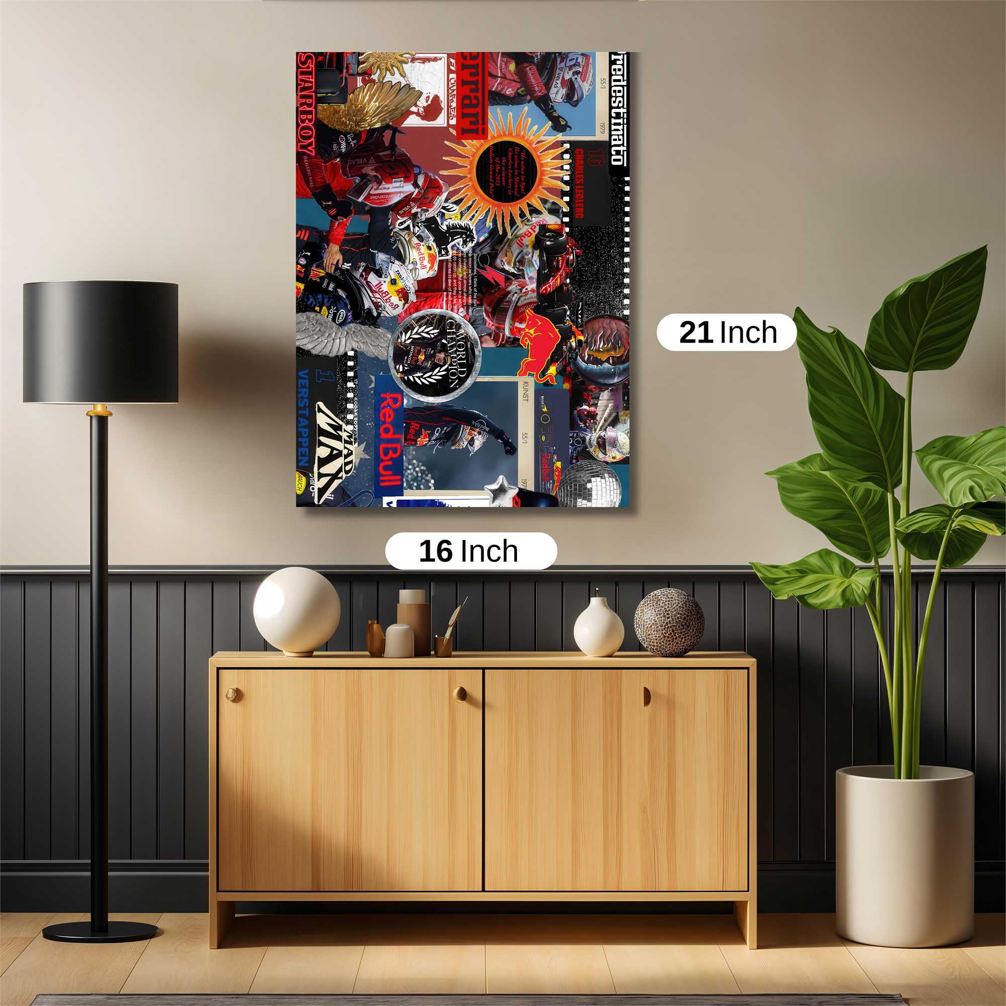 Racing Euphoria Safe Wall Magnetic / M