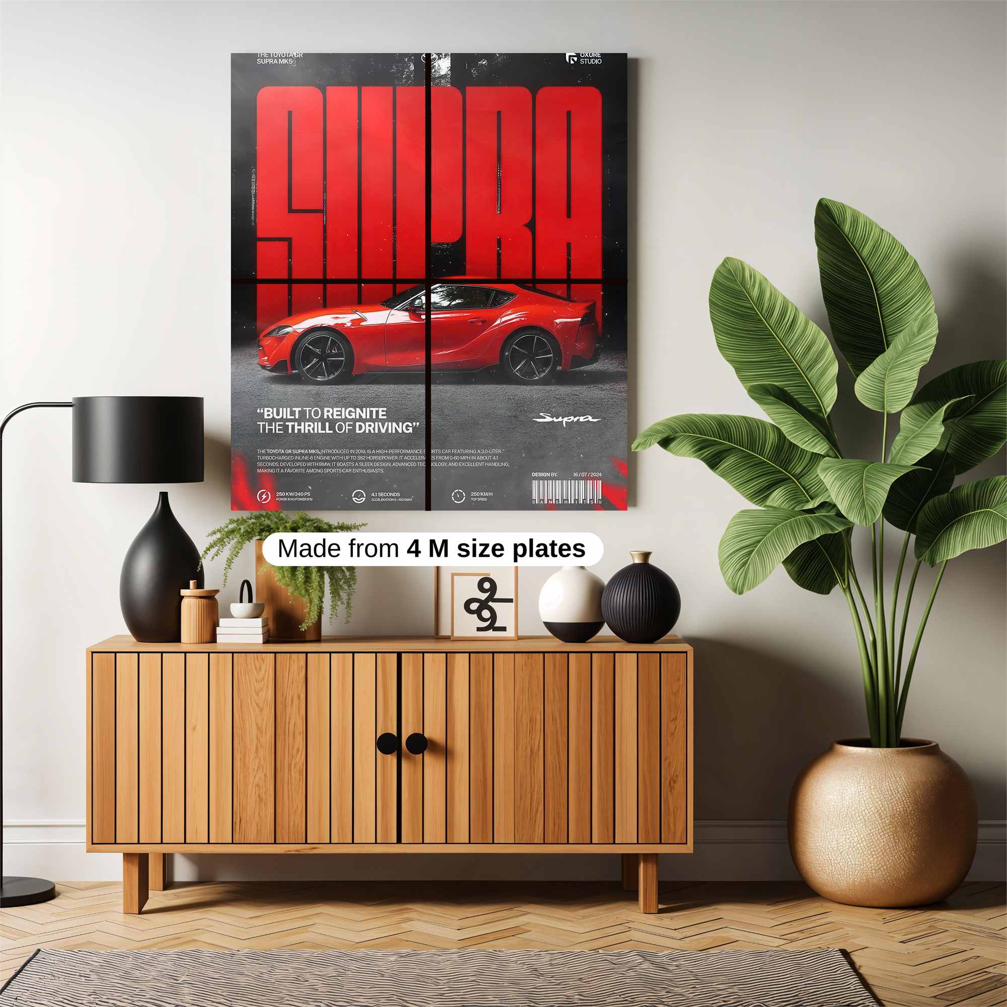 Supra Thrill Safe Wall Magnetic / M