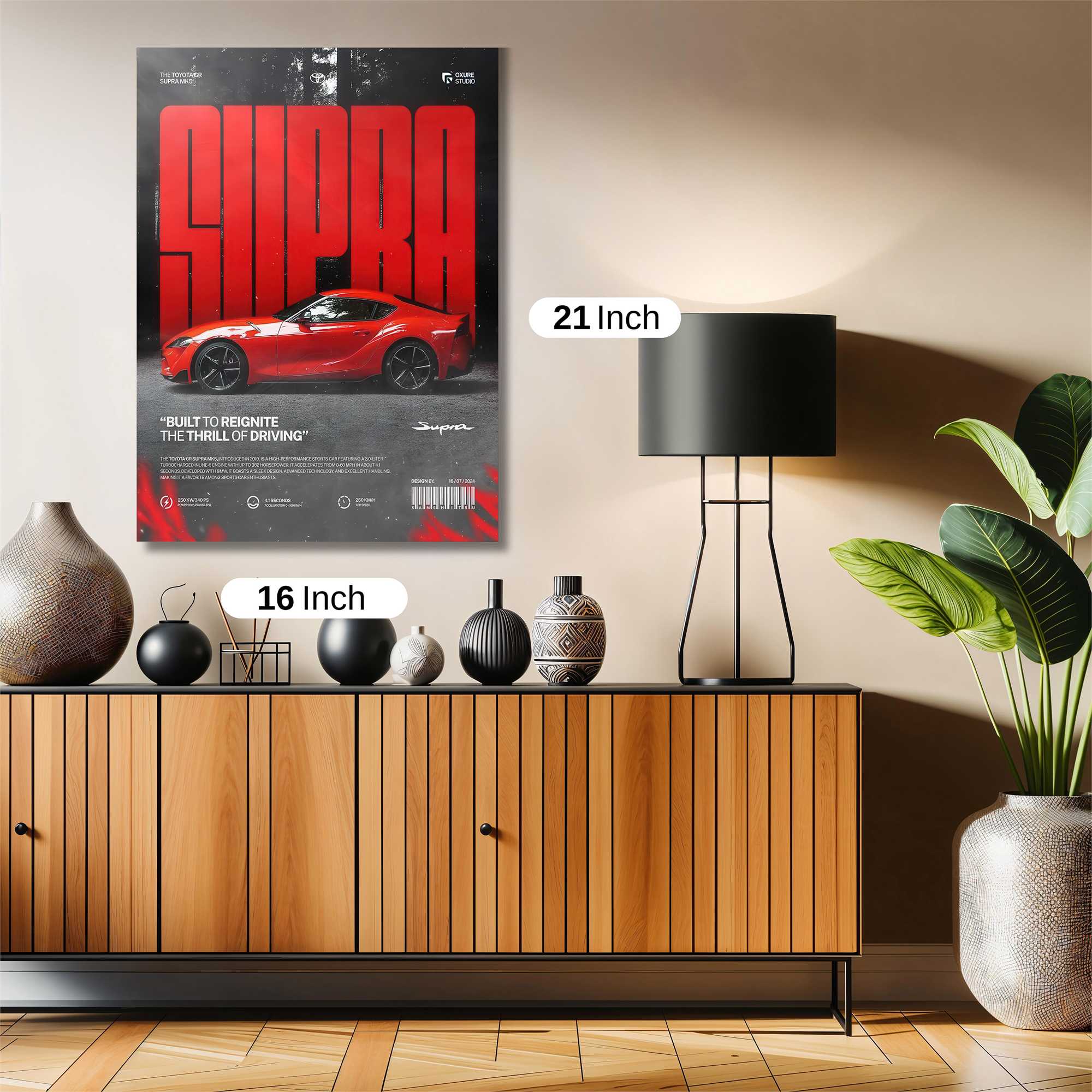 Supra Thrill Safe Wall Magnetic / M