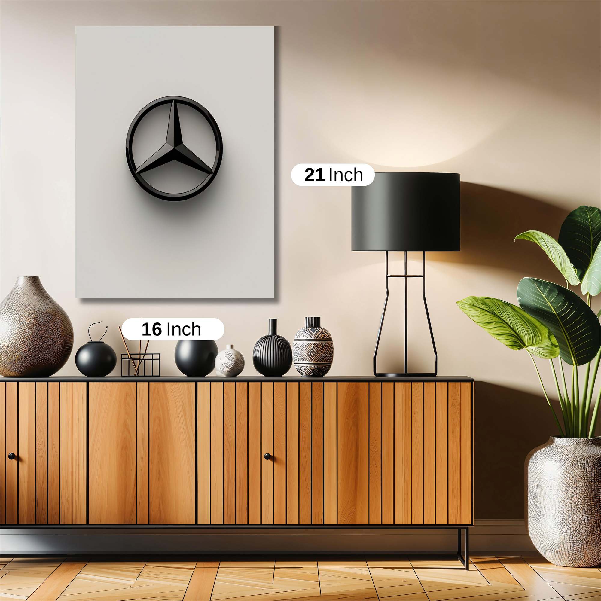 Mercedes Elegance Safe Wall Magnetic / M