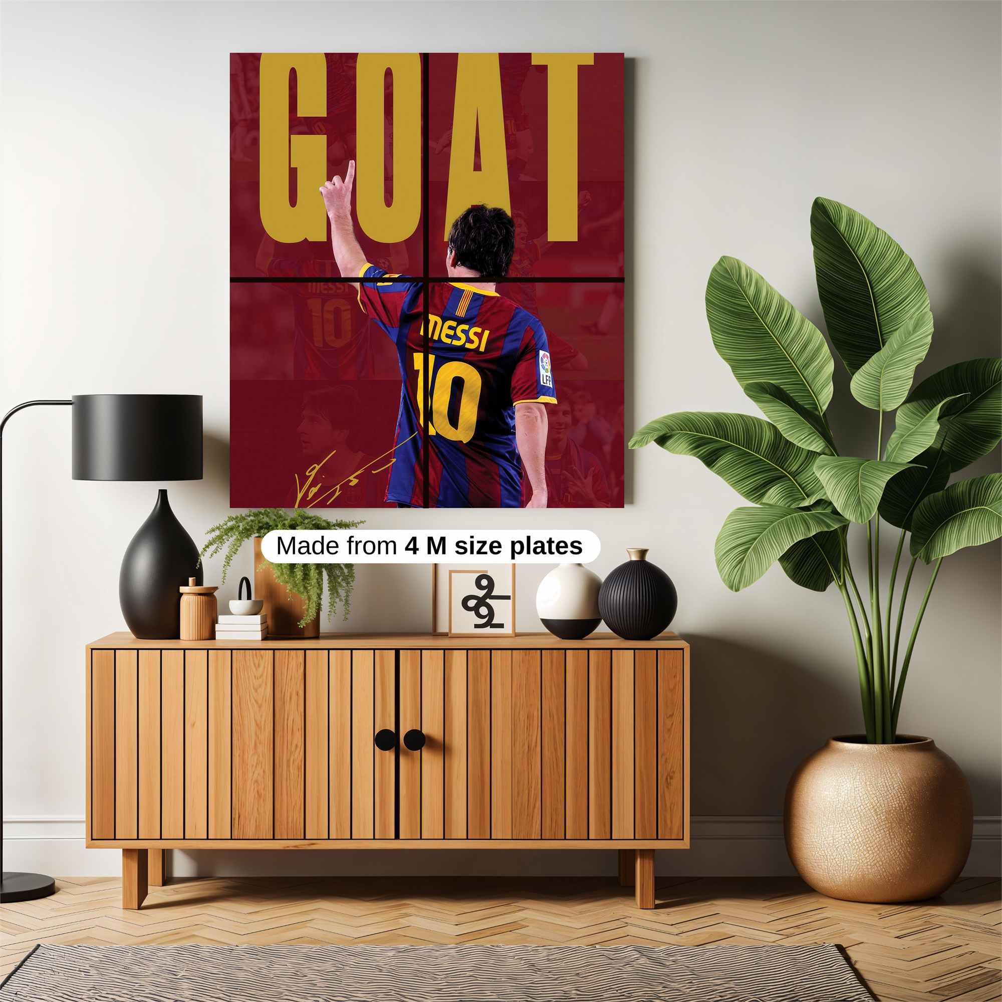 Messi Majesty Safe Wall Magnetic / M