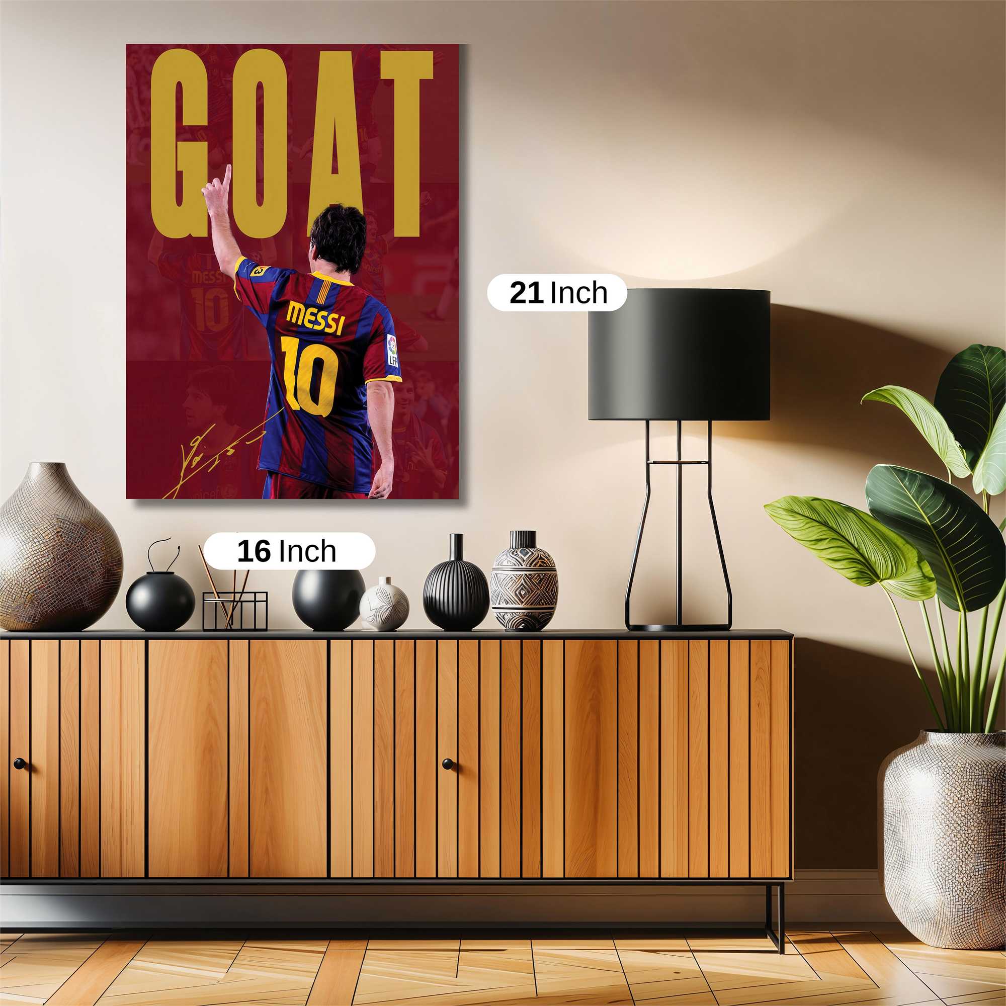 Messi Majesty Safe Wall Magnetic / M