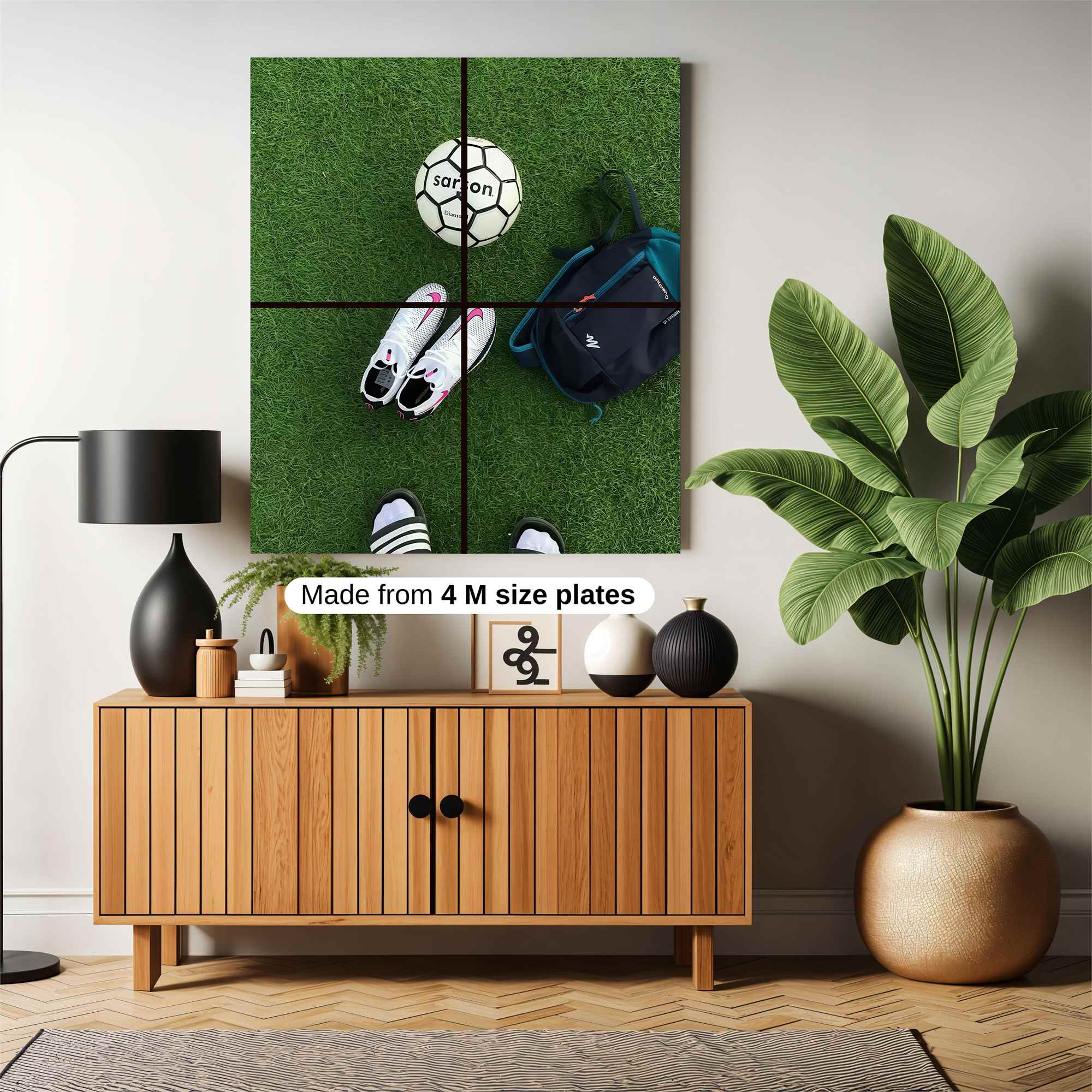 Soccer Serenity Safe Wall Magnetic / M